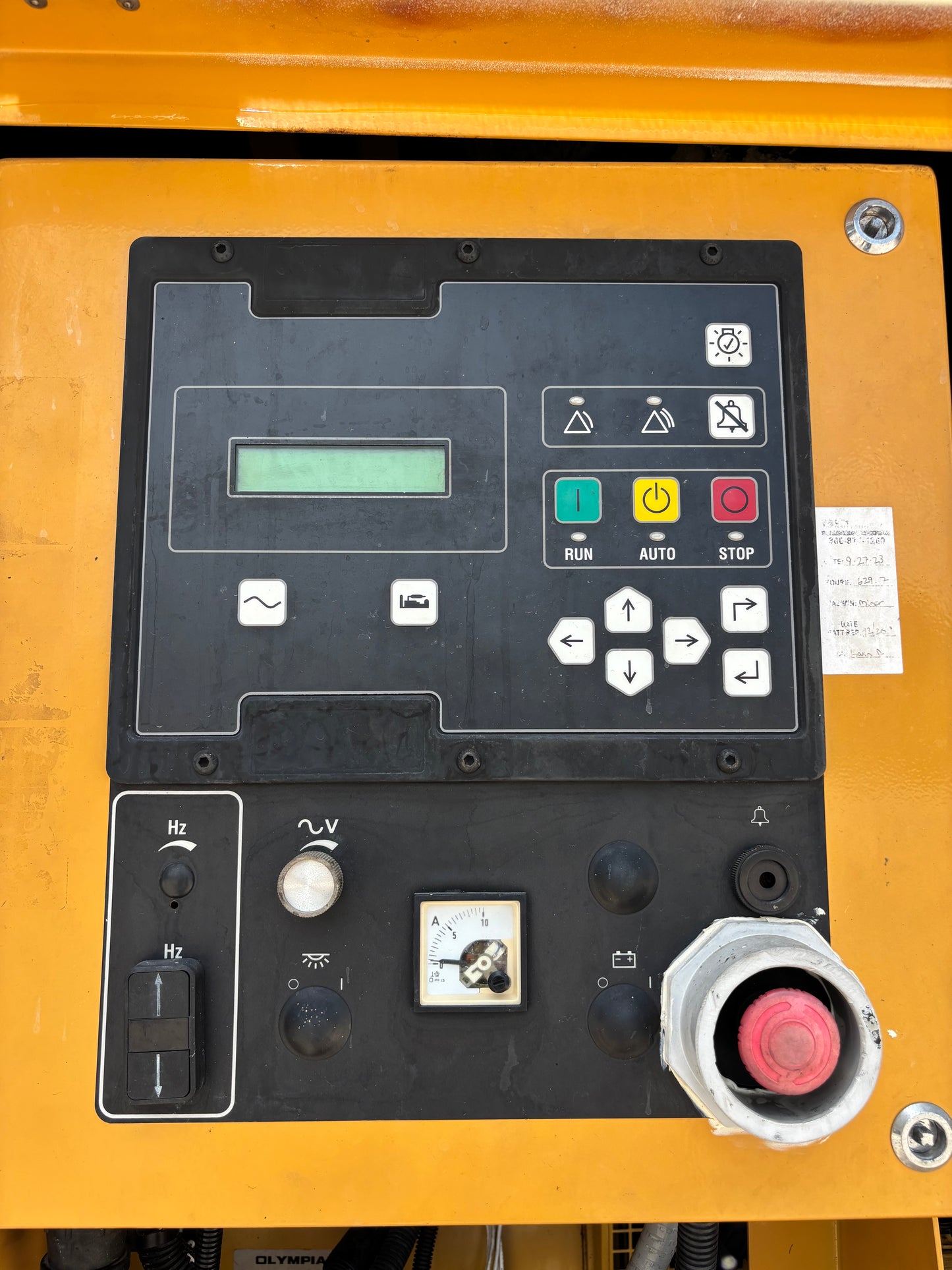 Olympian CAT 75kw 93Kva Diesel Generator 757 Hours