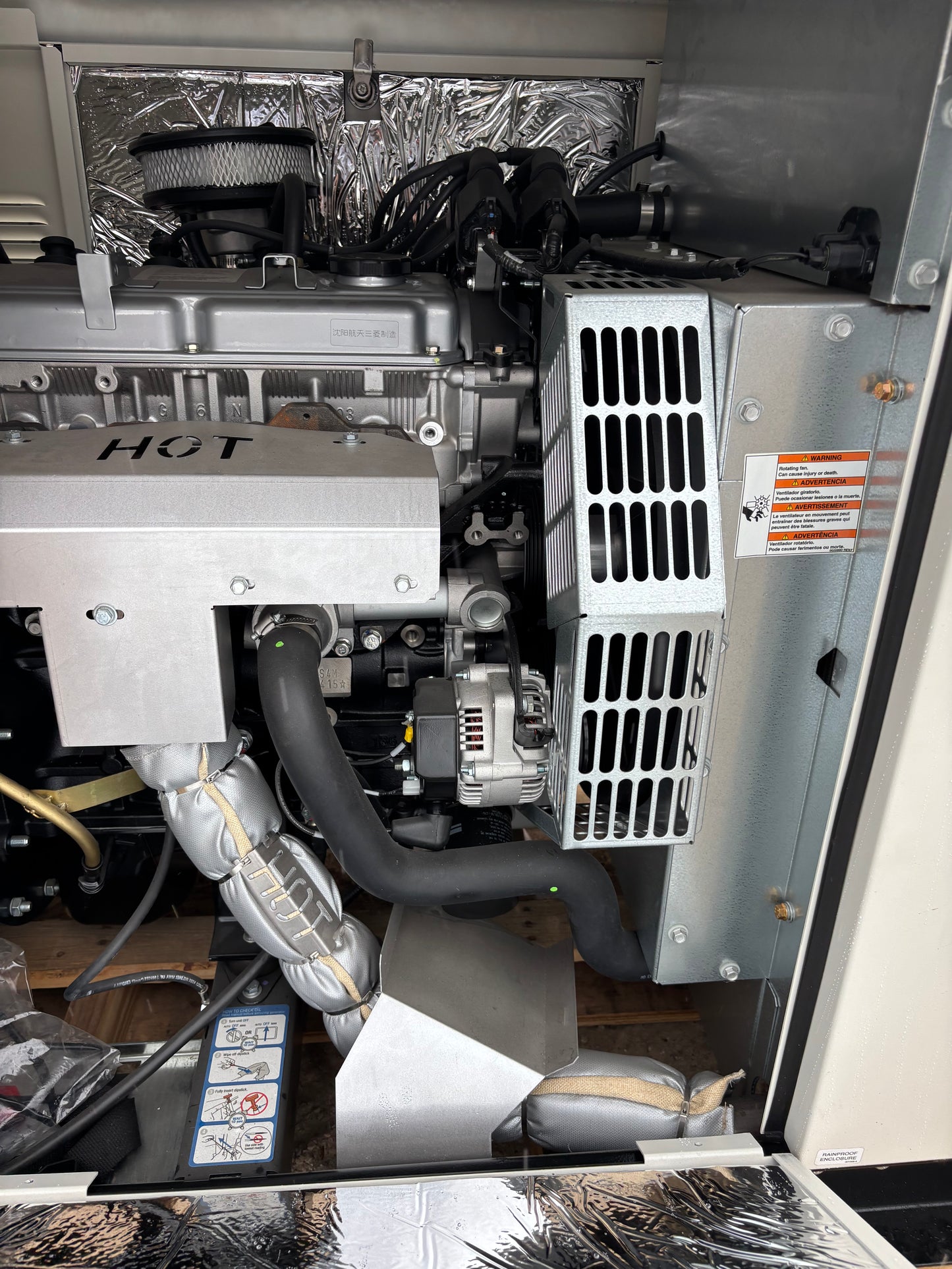 Generac 25kw Natural Gas Generator New Surplus