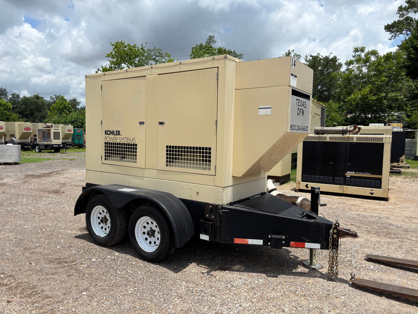 Kohler 37kw Diesel Portable Generator