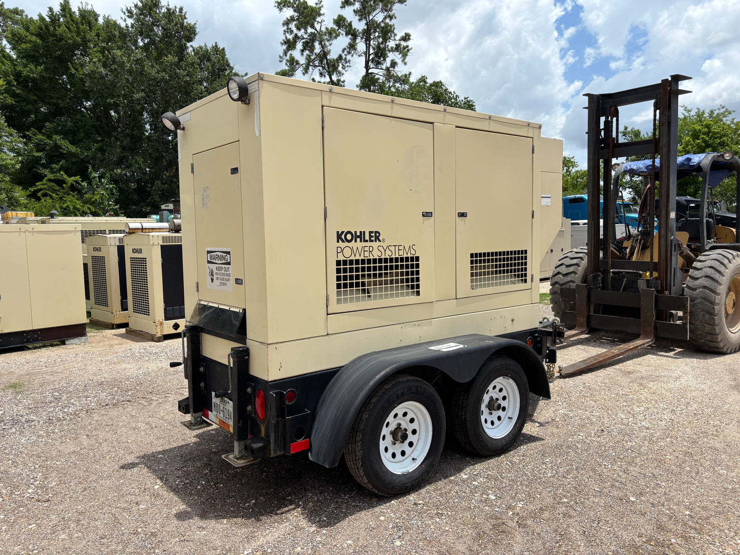 Kohler 37kw Diesel Portable Generator