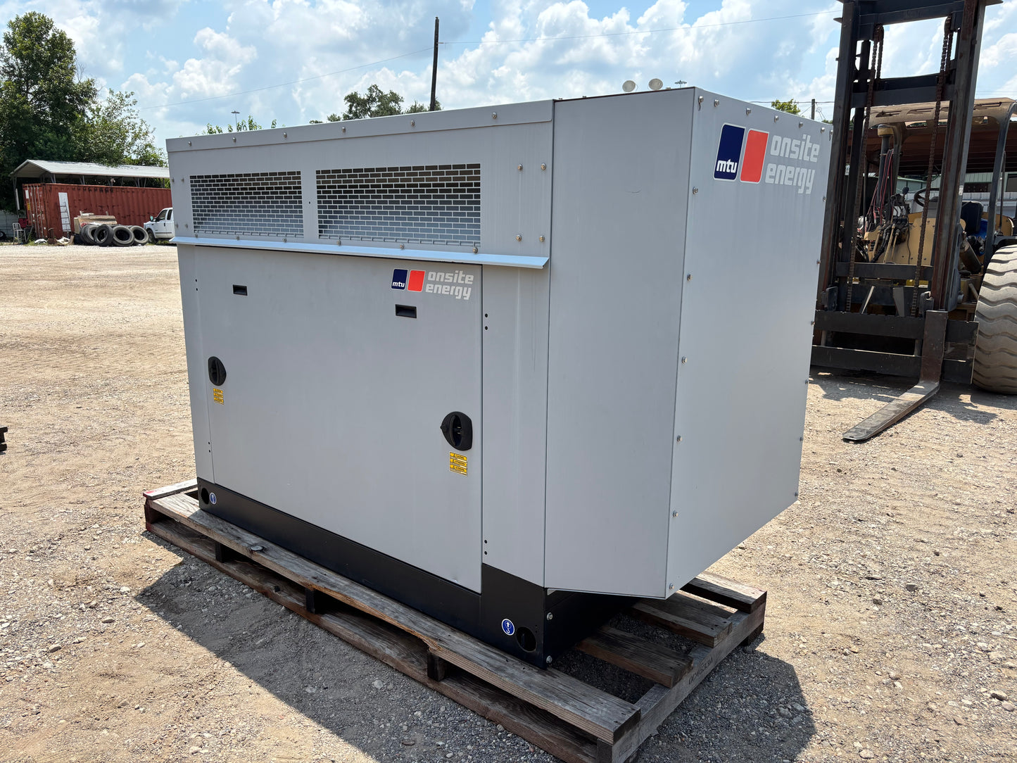 2017 MTU 28kw Generator Natural Gas/Propane 477 Hours