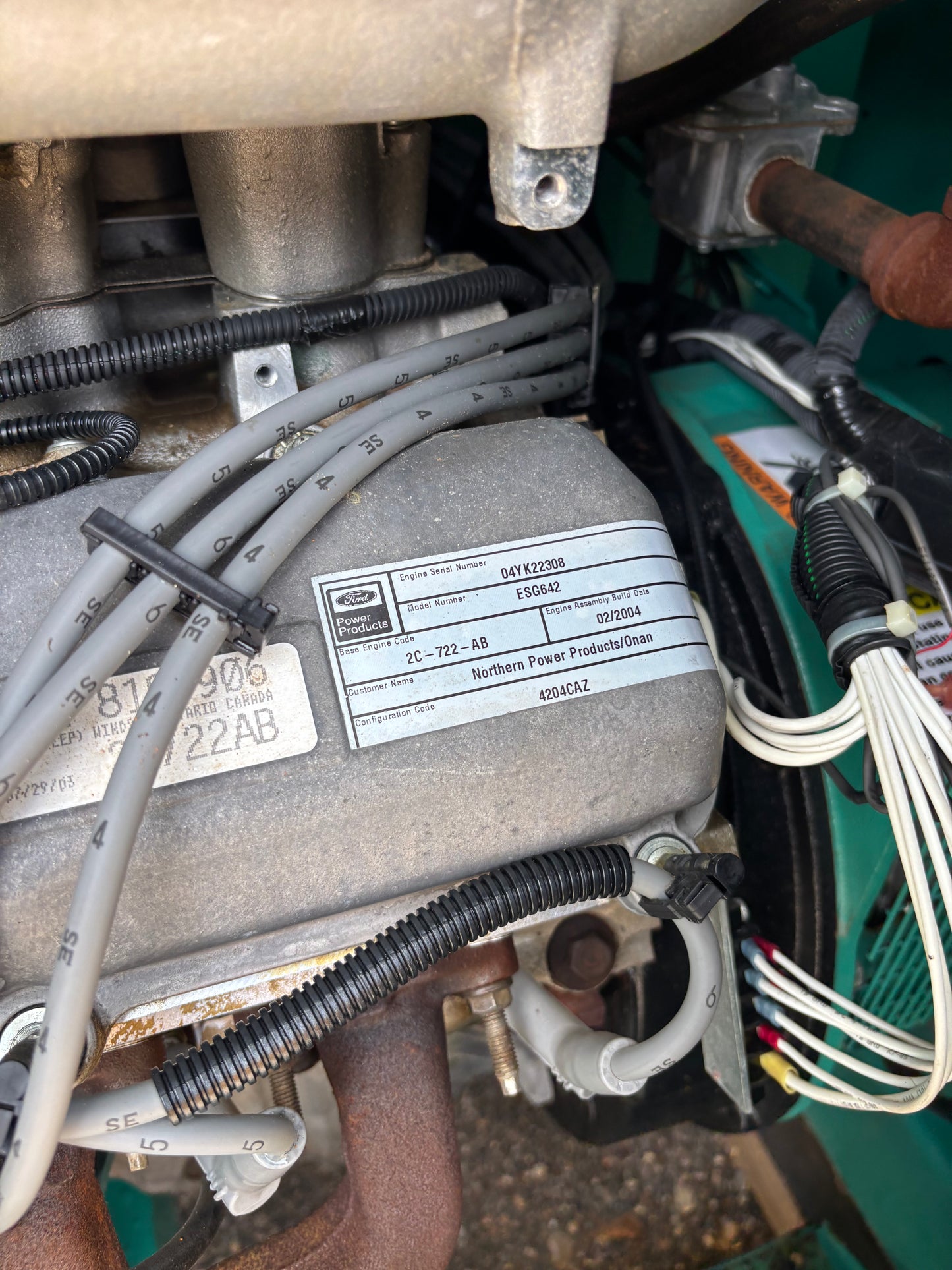 Cummins 47kw Natural Gas/Propane Generator 560 Hours