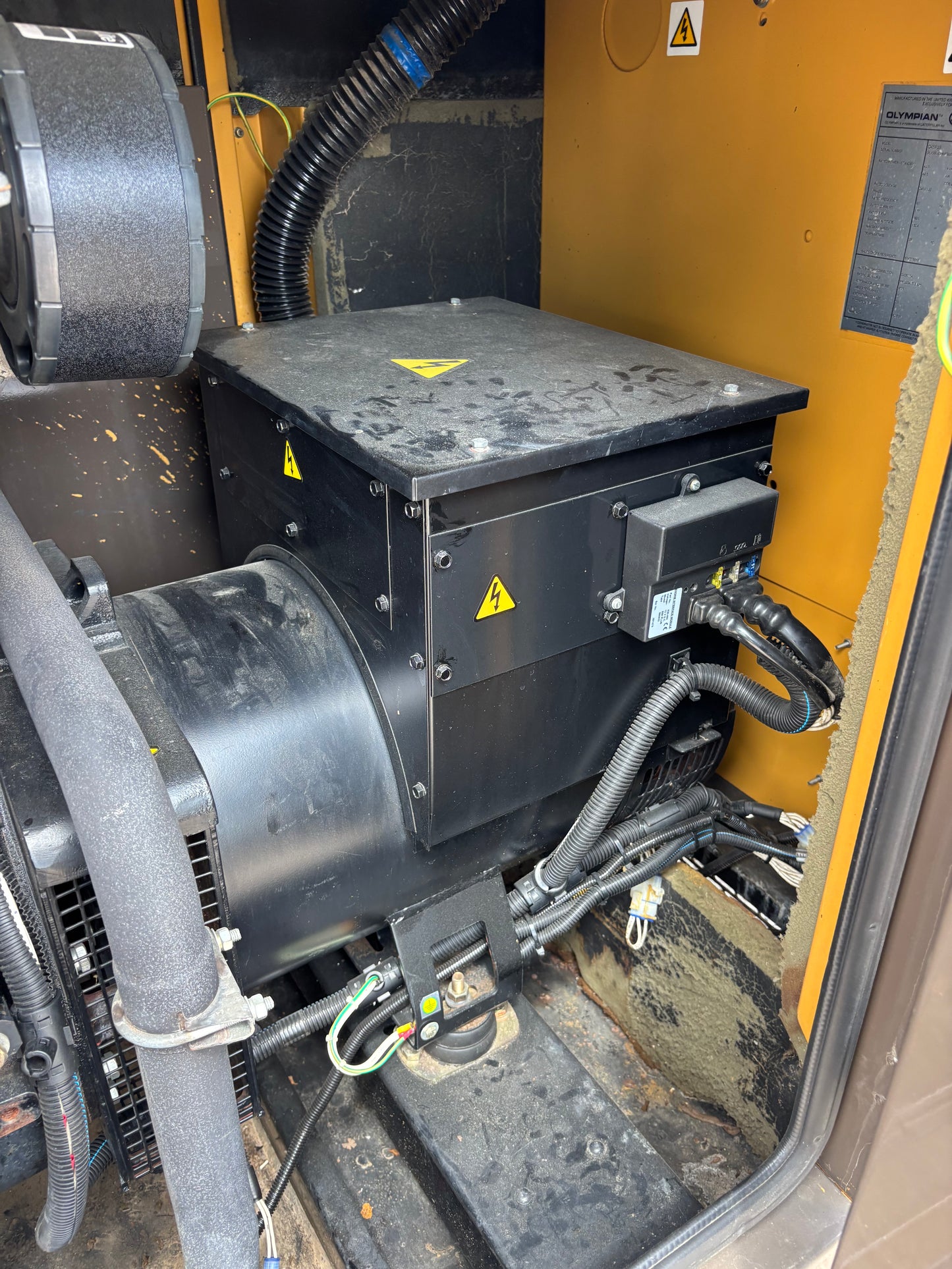 Olympian/CAT 42kw Natural Gas/Propane Generator 323 Hours