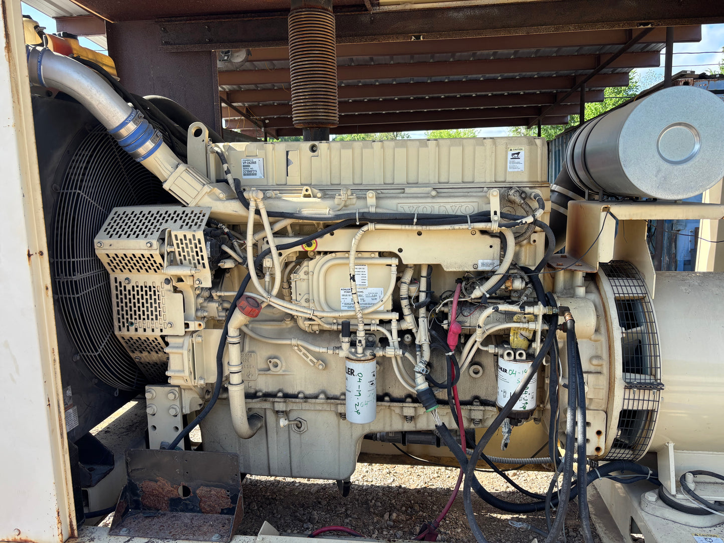 Volvo Penta Diesel 12.1L Diesel Engine 728 Hours