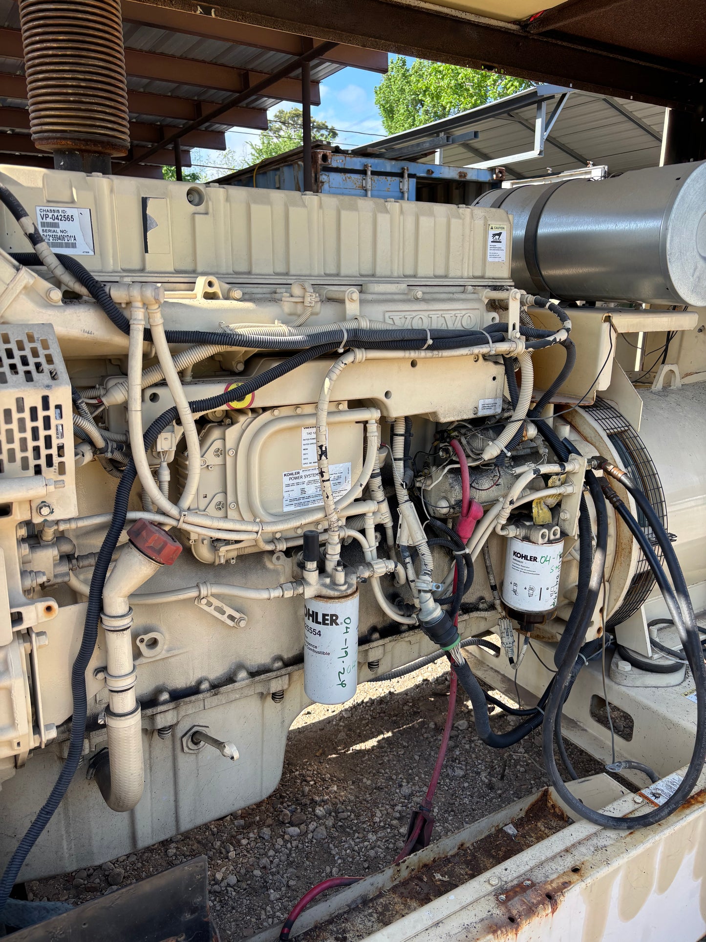 Volvo Penta Diesel 12.1L Diesel Engine 728 Hours