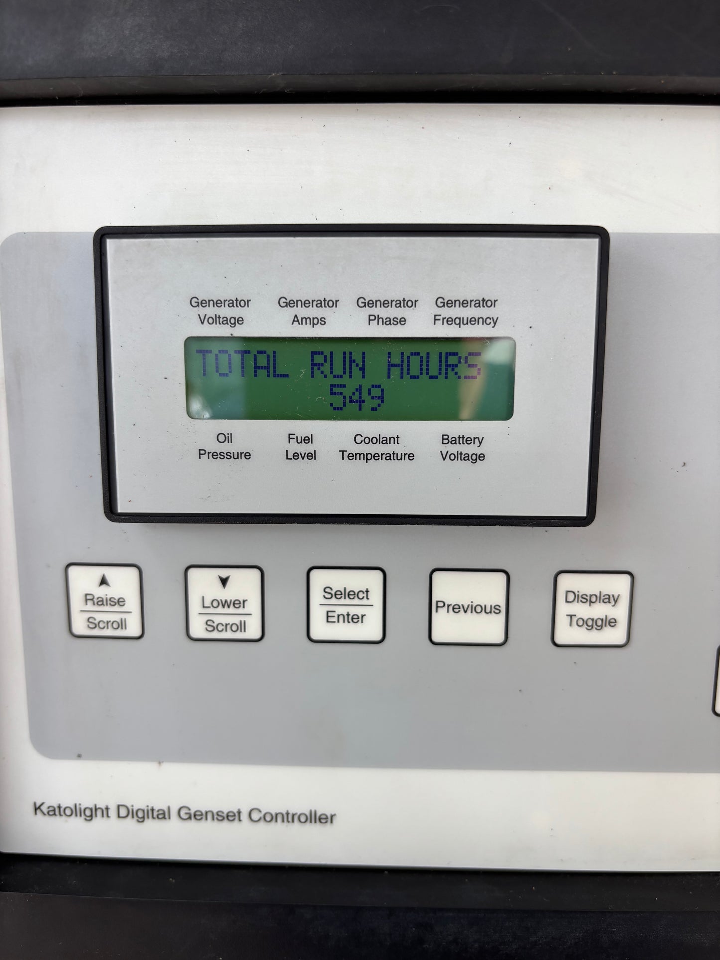 Katolight 40kw Natural Gas/Propane Generator 549 Hours