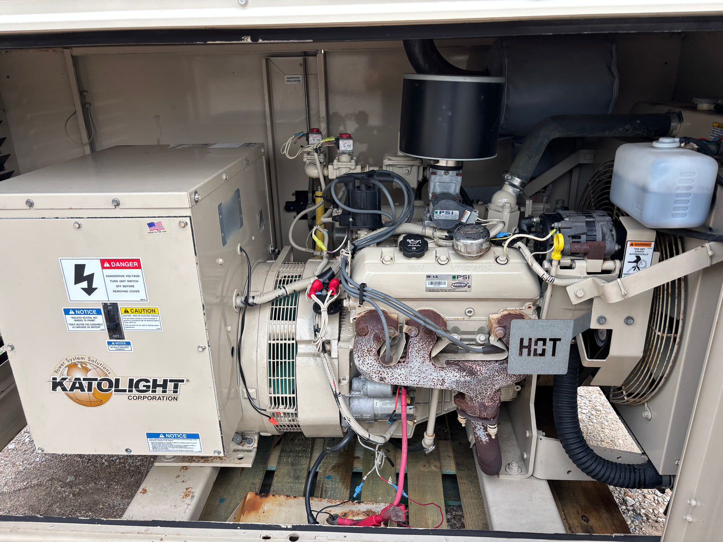 Katolight 40kw Natural Gas/Propane Generator 549 Hours