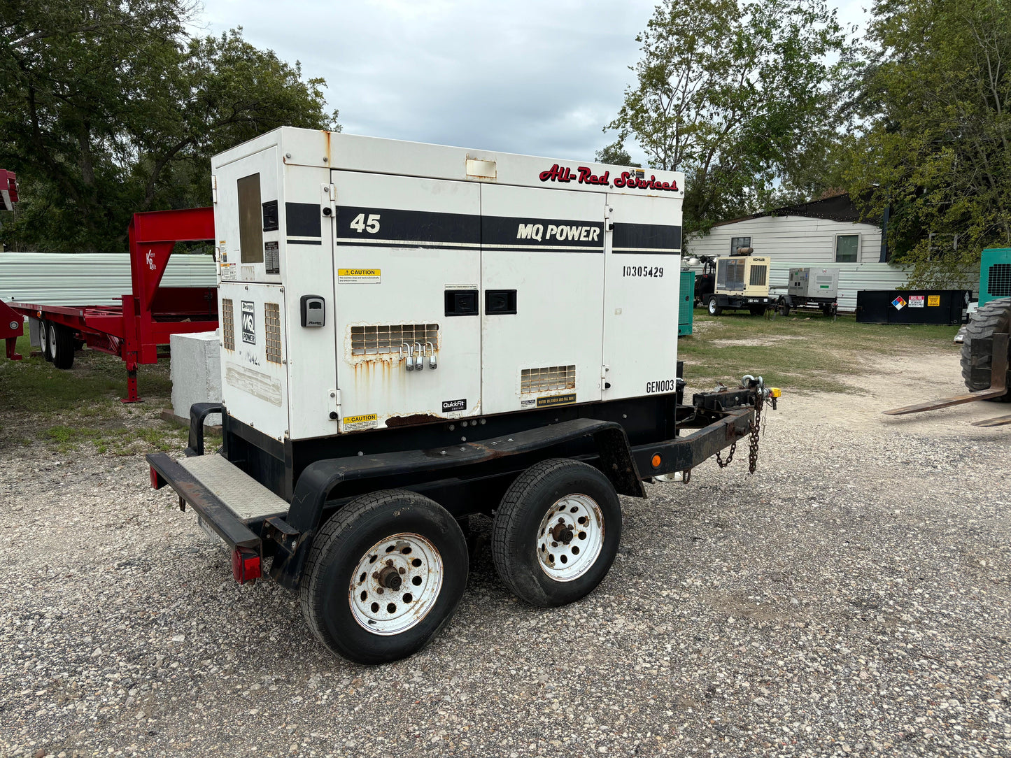2014 MQ Power Multiquip 36kw 45kva Diesel Generator - All-Red Services LLC