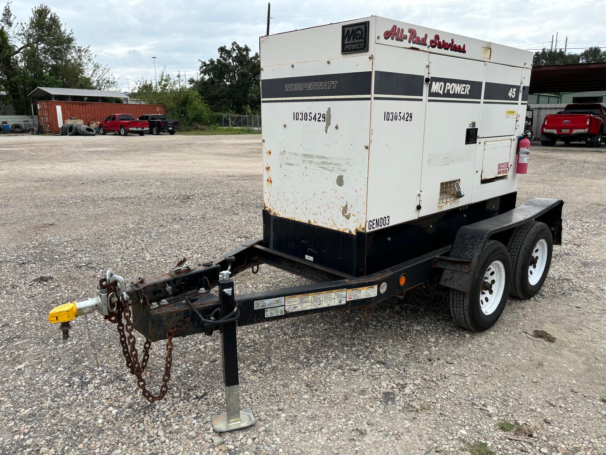 2014 MQ Power Multiquip 36kw 45kva Diesel Generator - All-Red Services LLC