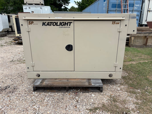 Katolight 15kw 19Kva Natural Gas Generator 363 Hours
