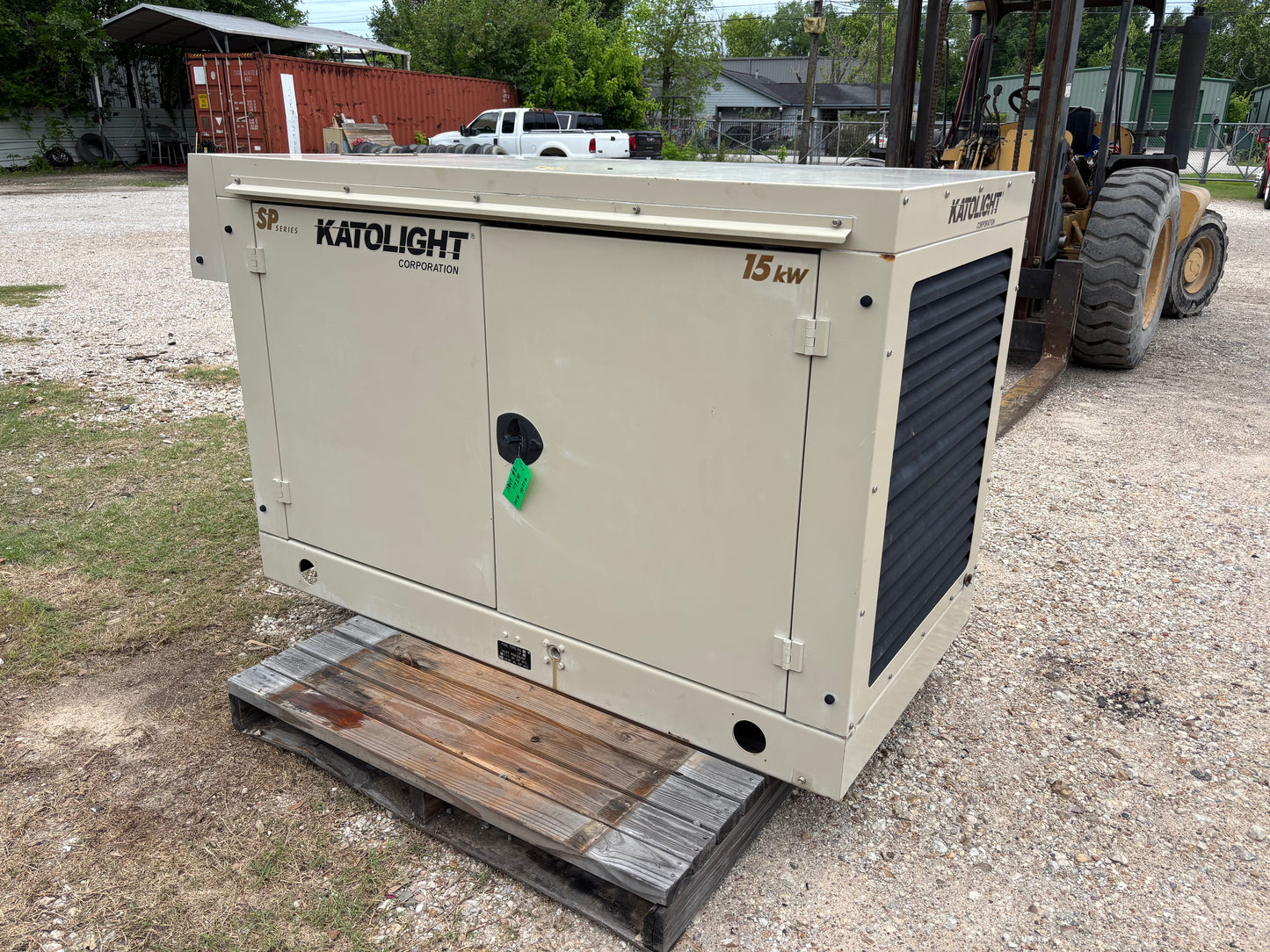 Katolight 15kw 19Kva Natural Gas Generator 363 Hours
