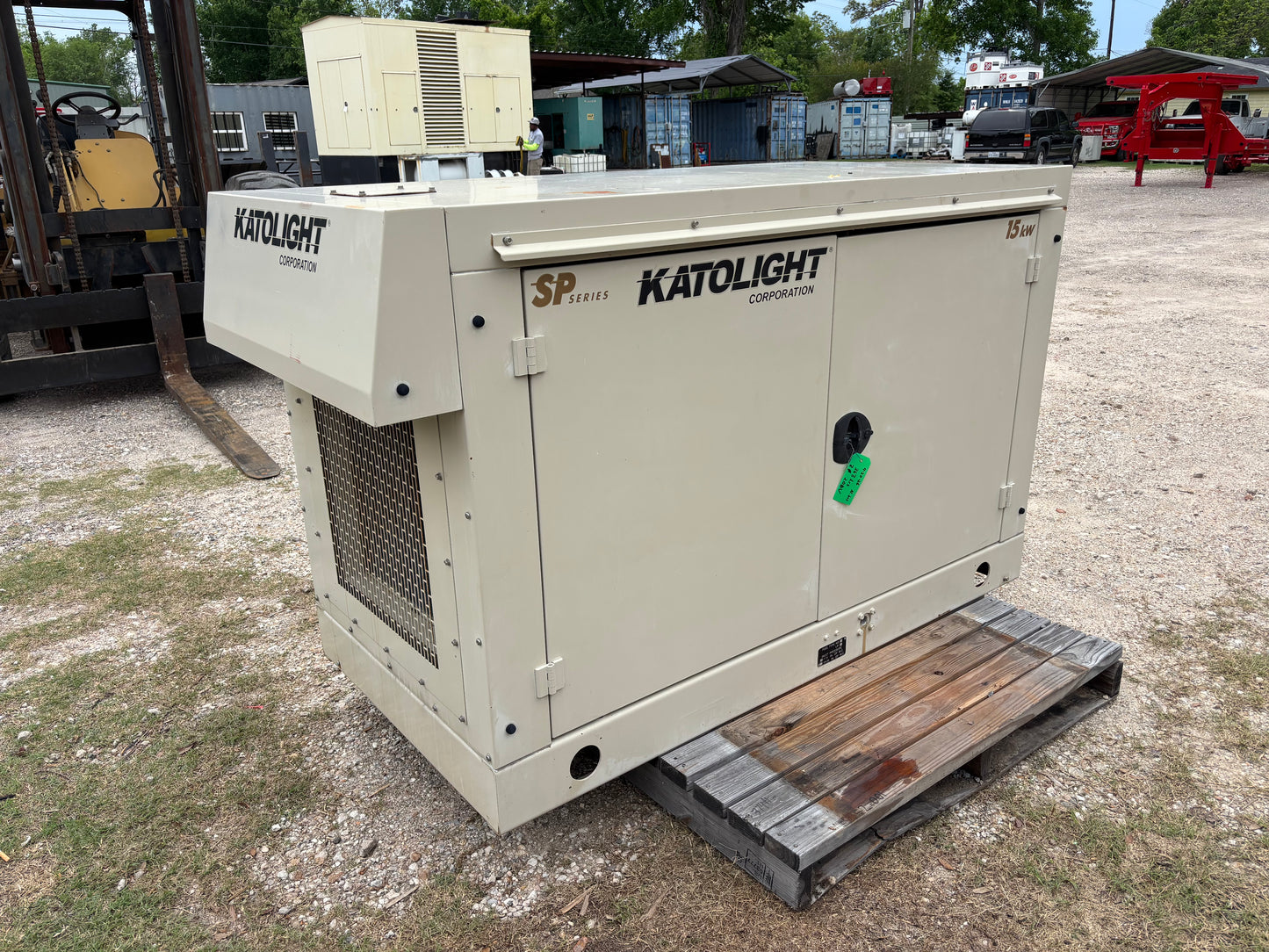 Katolight 15kw 19Kva Natural Gas Generator 363 Hours