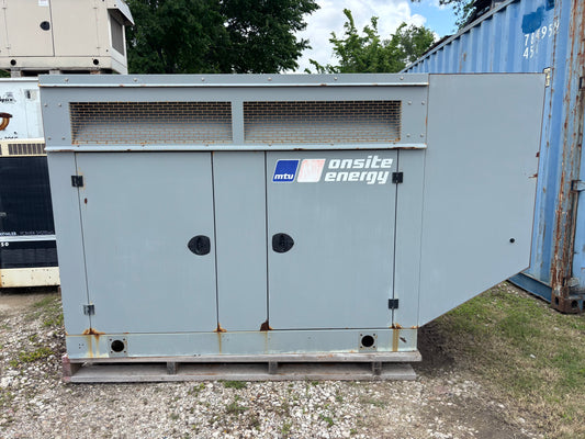 MTU 30kw Natural Gas/Propane Generator 168 Hours