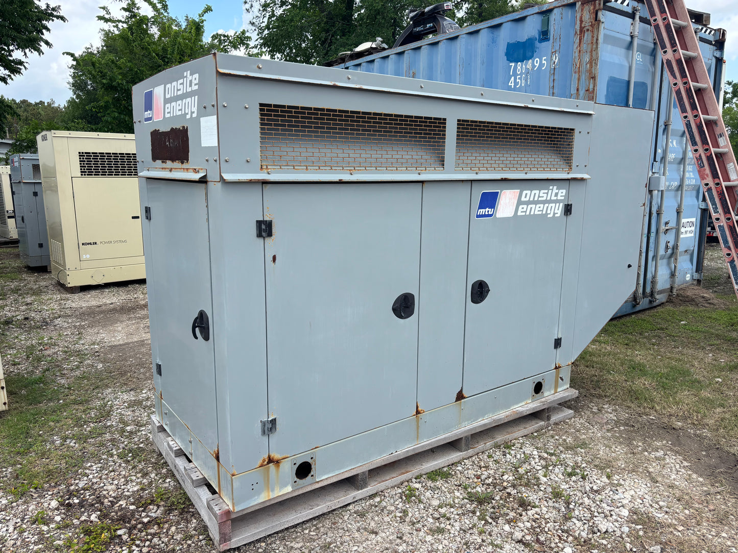 MTU 30kw Natural Gas/Propane Generator 168 Hours