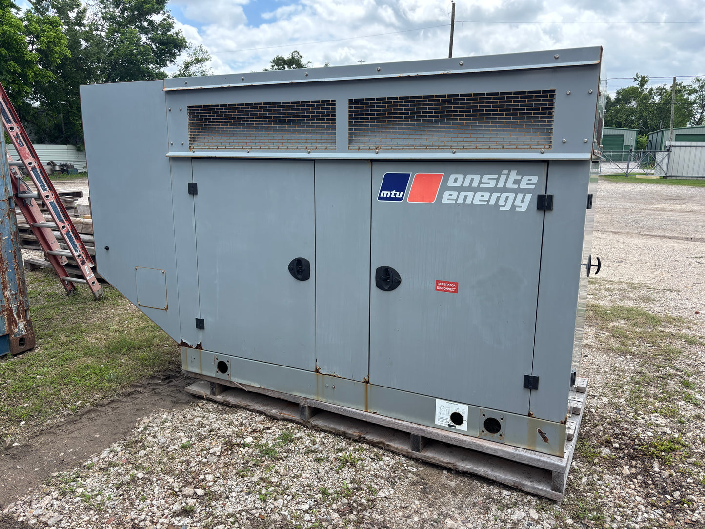 MTU 30kw Natural Gas/Propane Generator 168 Hours