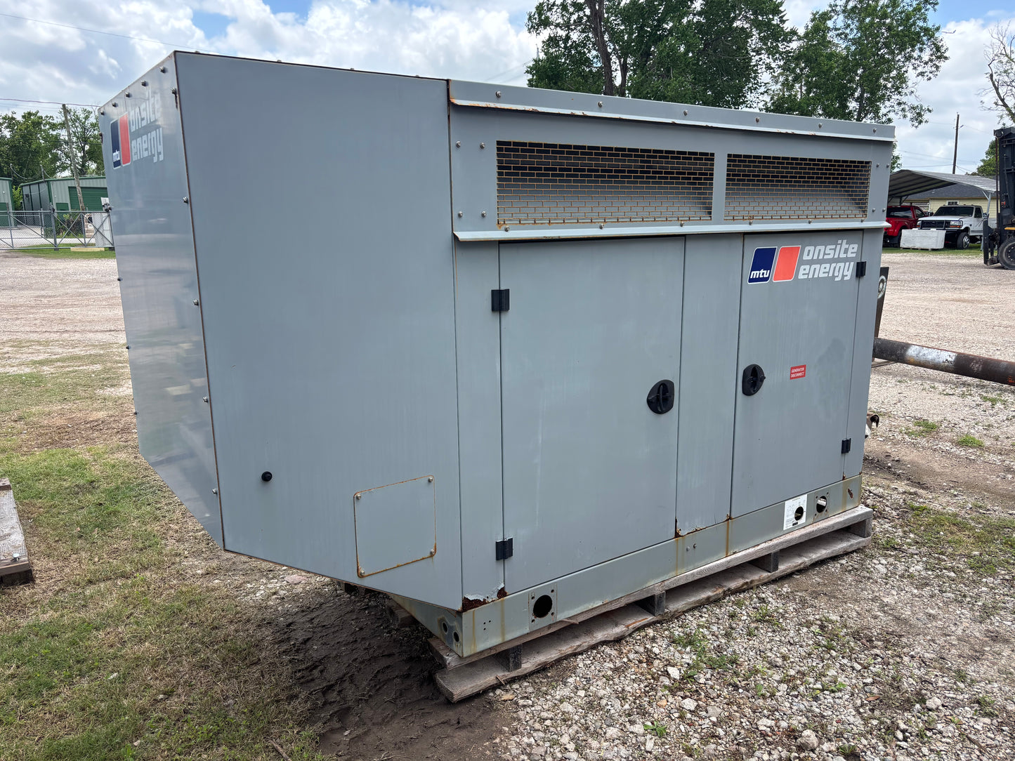 MTU 30kw Natural Gas/Propane Generator 168 Hours