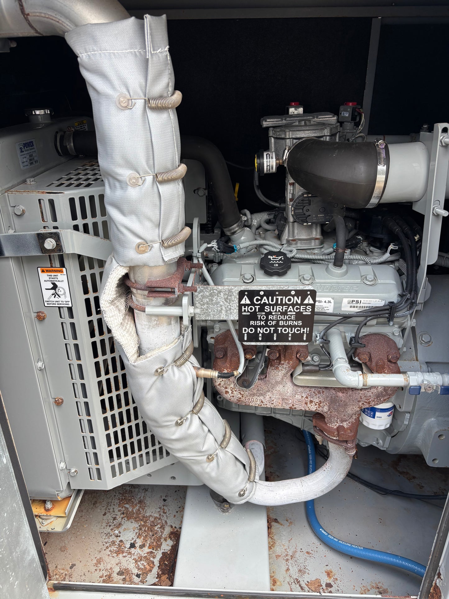 MTU 30kw Natural Gas/Propane Generator 168 Hours