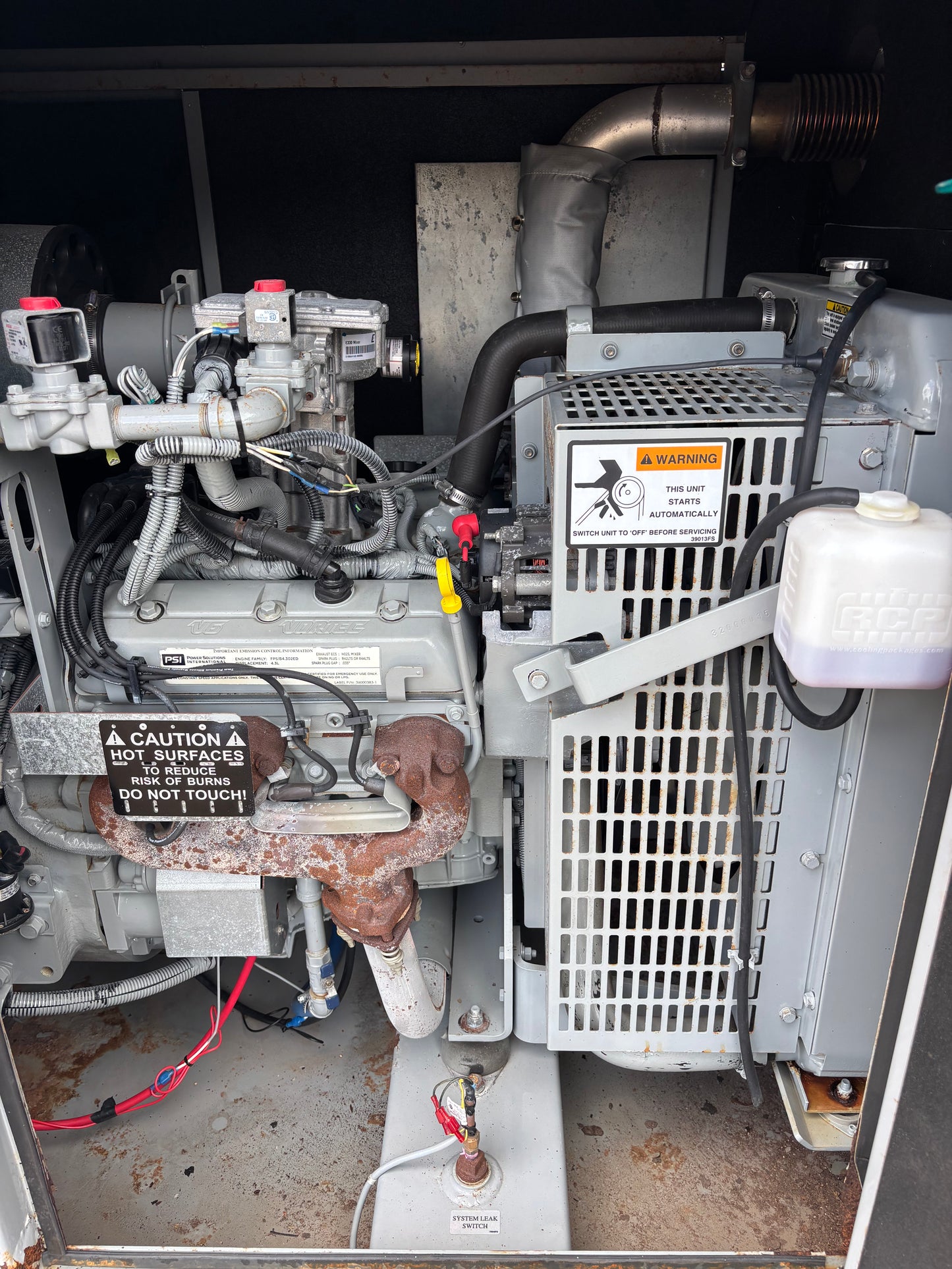 MTU 30kw Natural Gas/Propane Generator 168 Hours