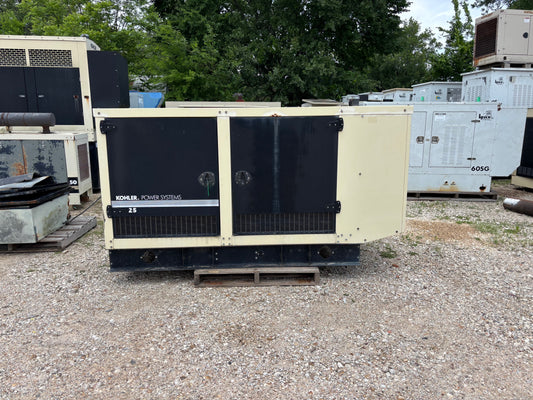 Kohler 25kw 31Kva Natural Gas/Propane  Generator 740 hours