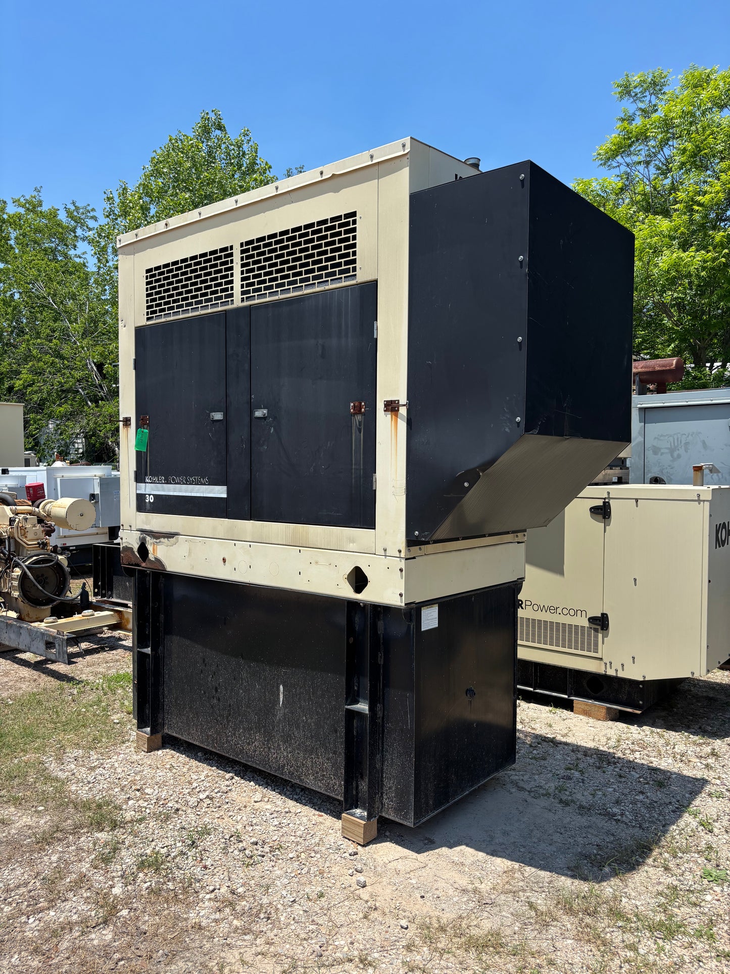 Kohler 30kw Diesel Generator 633 Hours