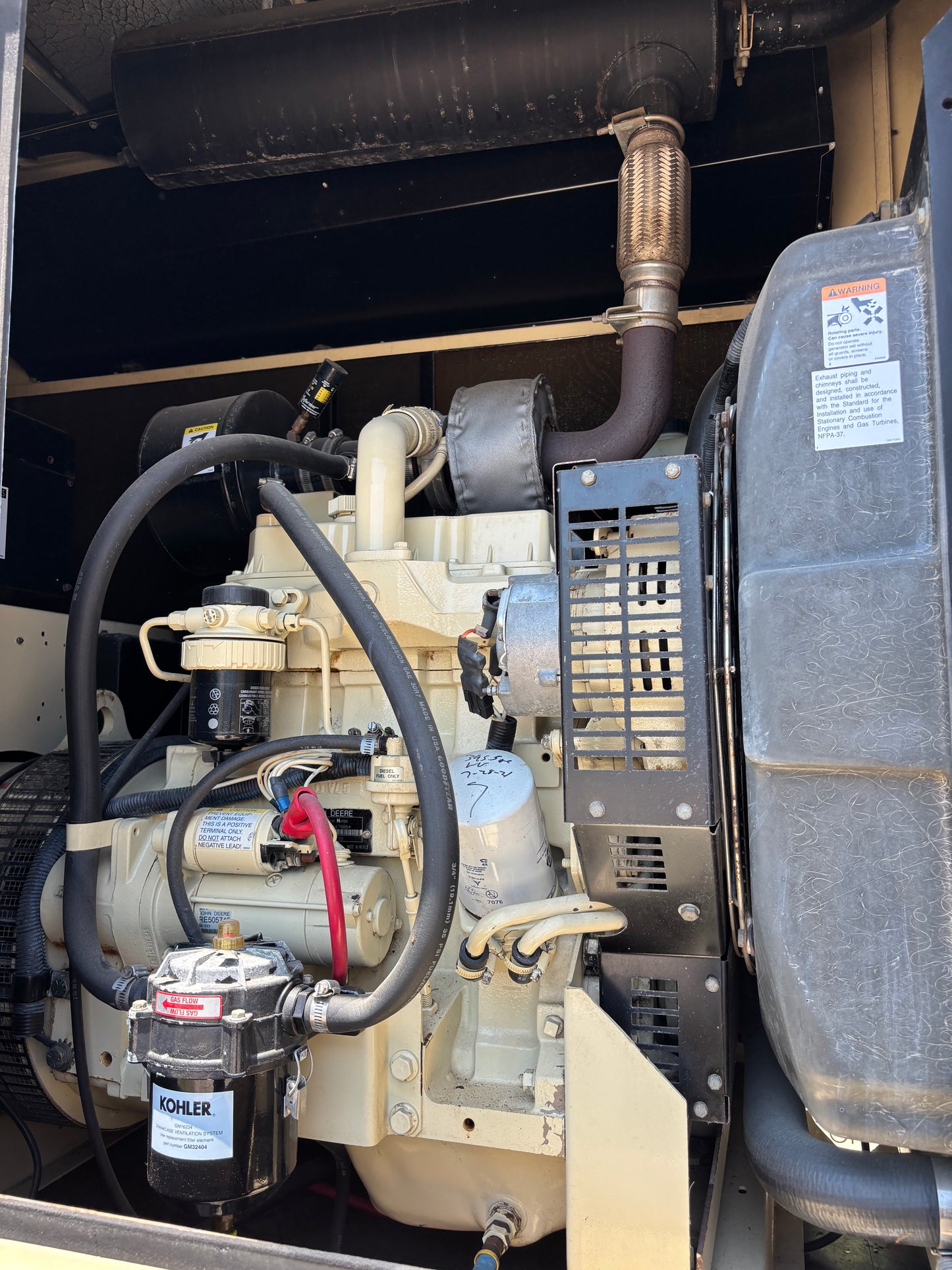 Kohler 30kw Diesel Generator 633 Hours