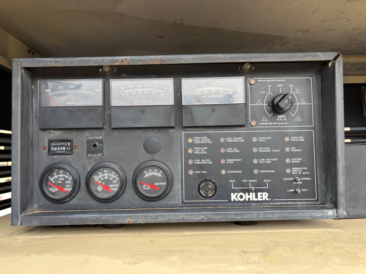 Kohler 25kw 31Kva Diesel Generator 539 hours