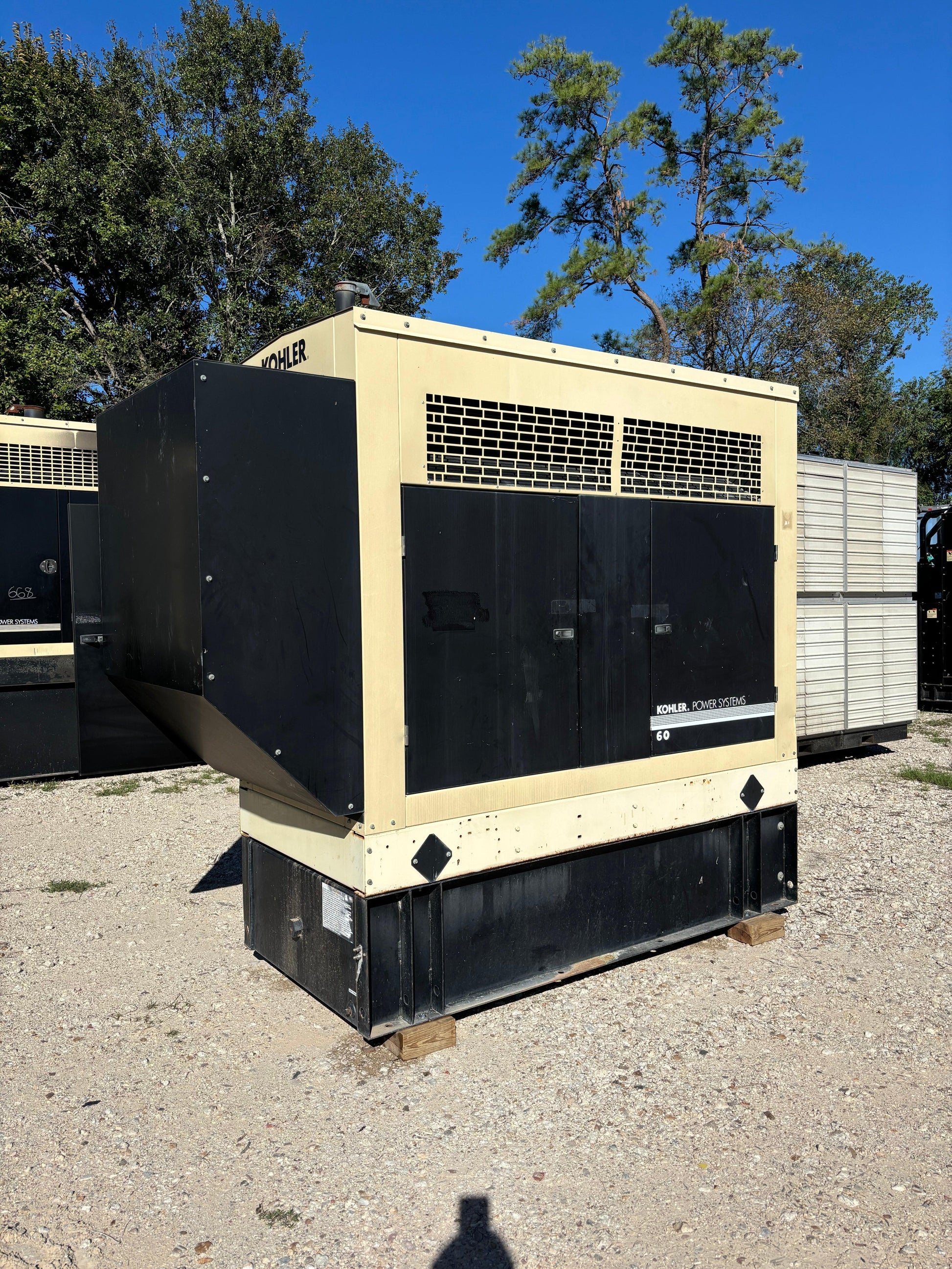 Kohler 62kw 78kva Diesel Generator John Deere 1,623 hours - All-Red Services LLC