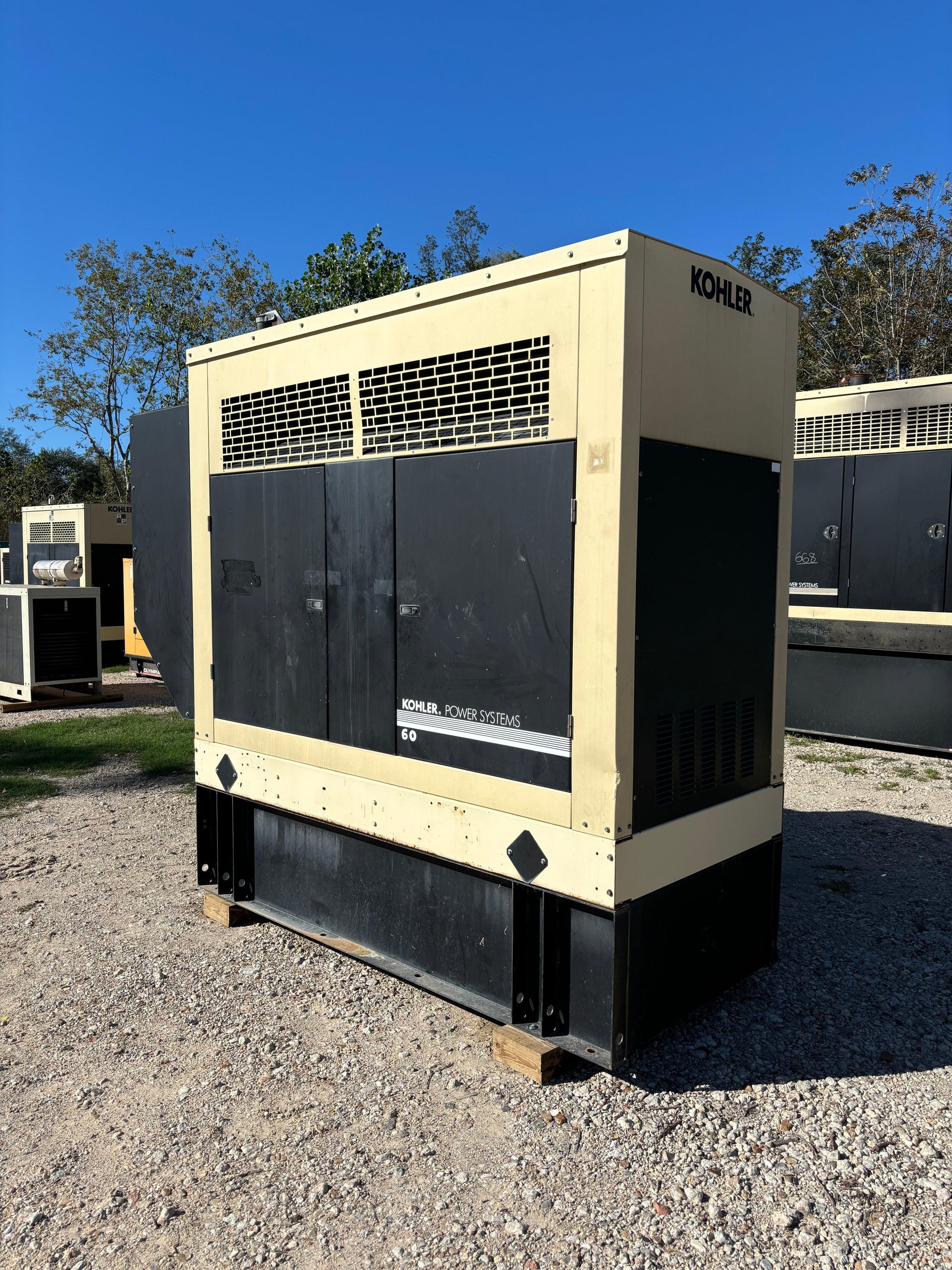 Kohler 62kw 78kva Diesel Generator John Deere 1,623 hours - All-Red Services LLC