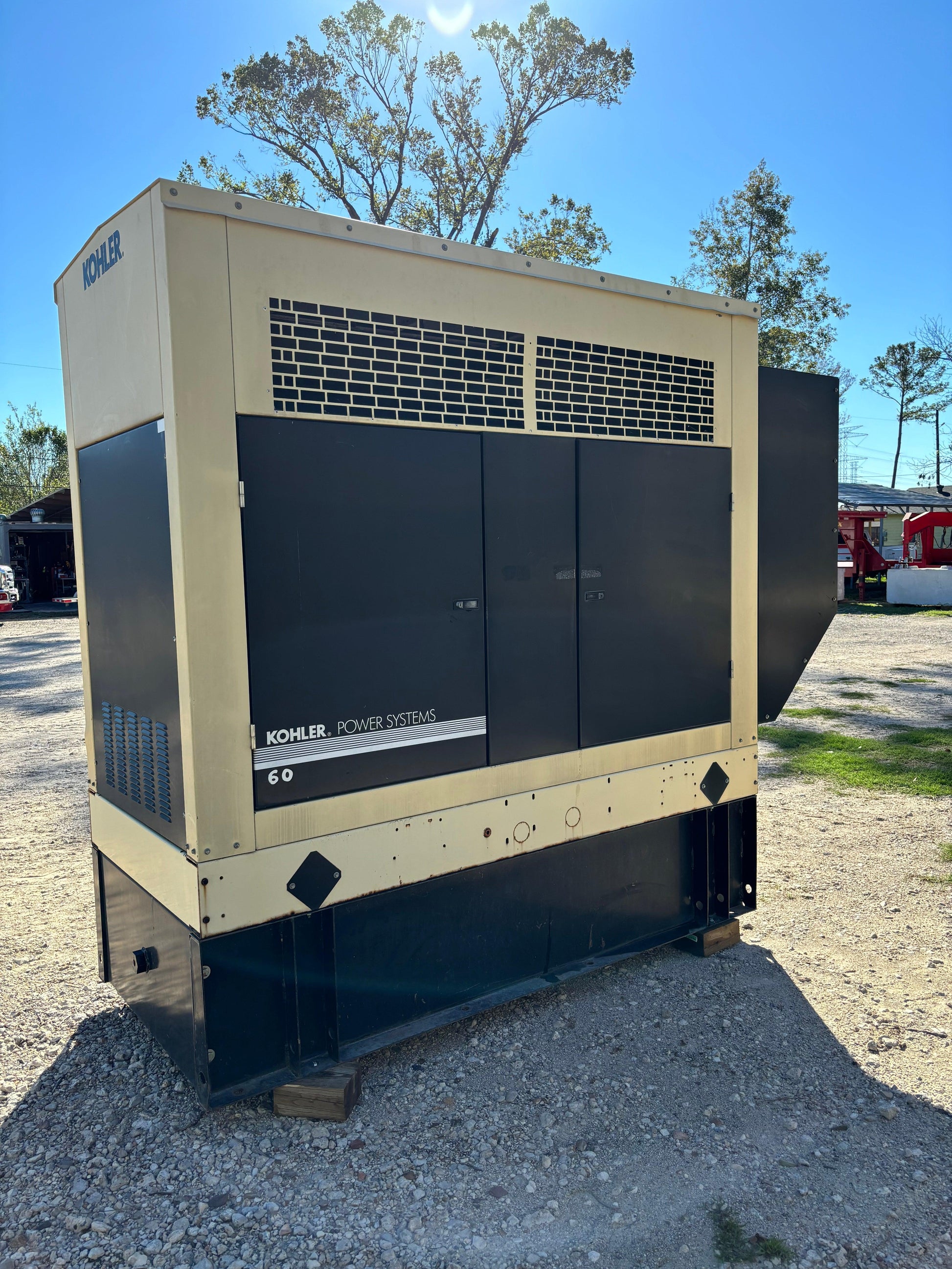 Kohler 62kw 78kva Diesel Generator John Deere 1,623 hours - All-Red Services LLC