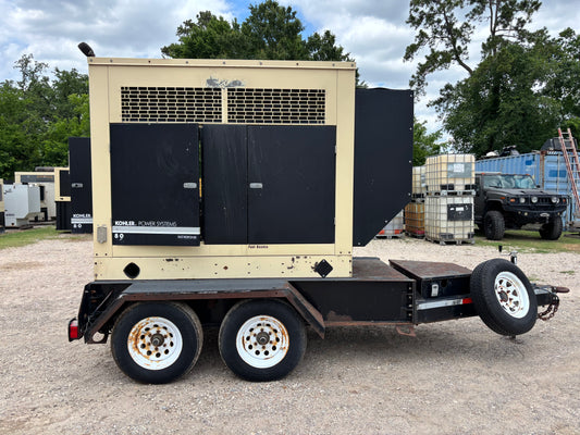 Kohler 80Kw 100Kva Diesel Portable Generator
