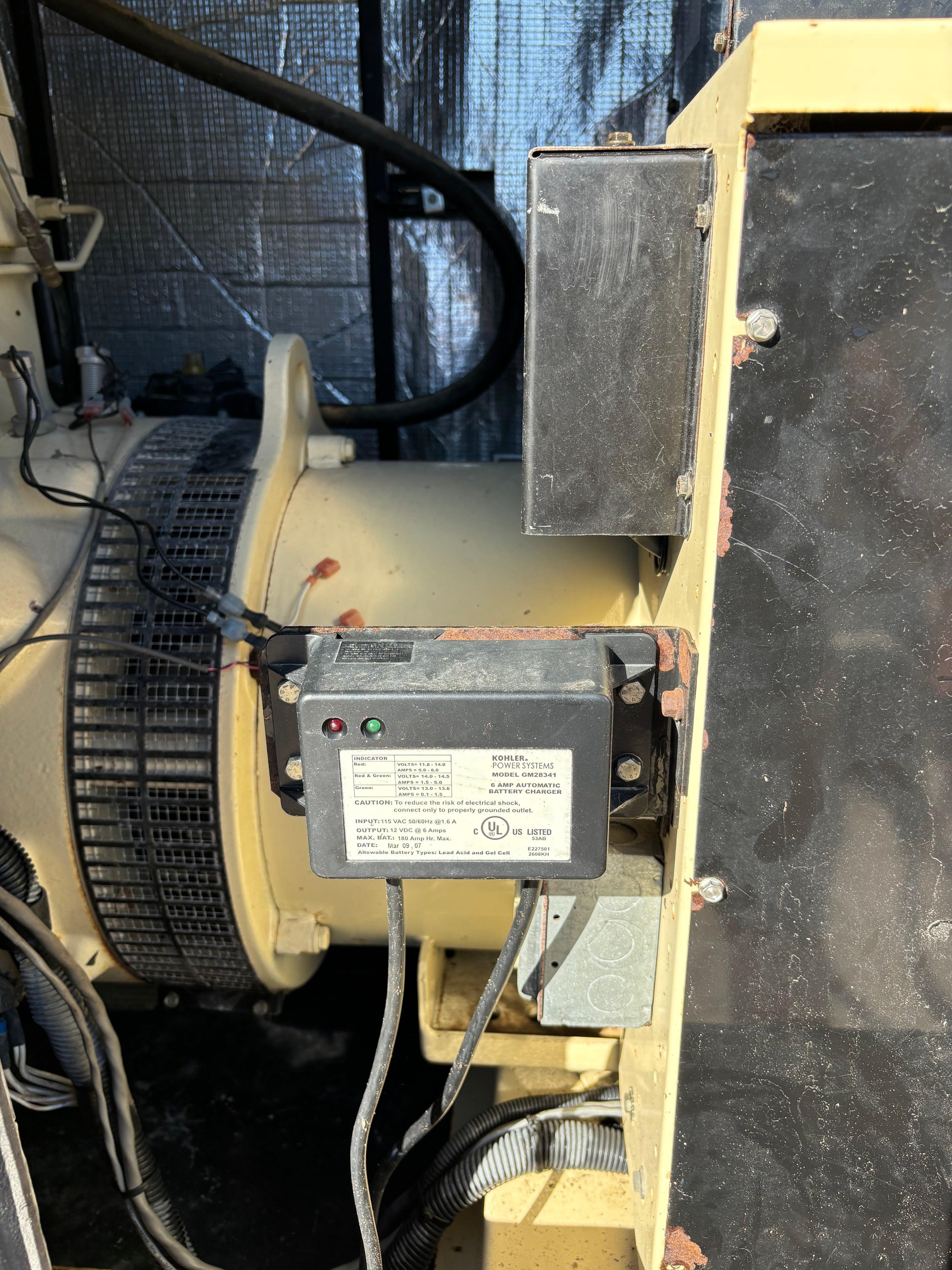 Kohler 62kw 78kva Diesel Generator John Deere 1,623 hours - All-Red Services LLC