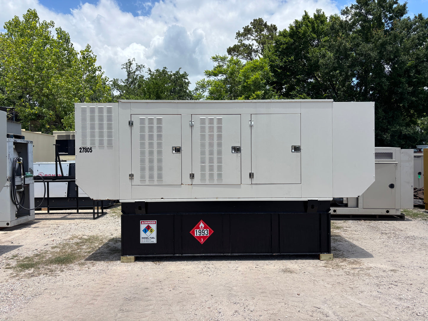 Generac 180kw 225Kva Diesel Generator 1,089 Hours