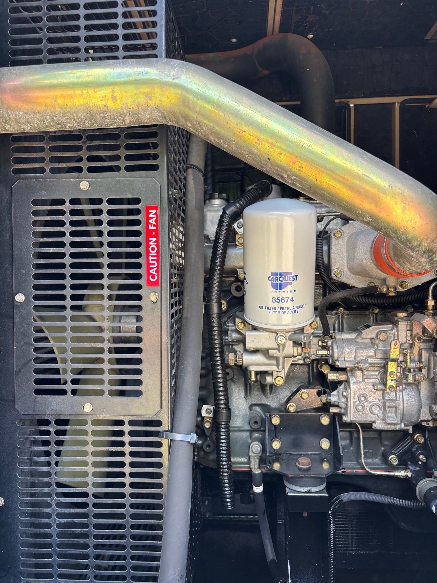 Generac 180kw 225Kva Diesel Generator 1,089 Hours