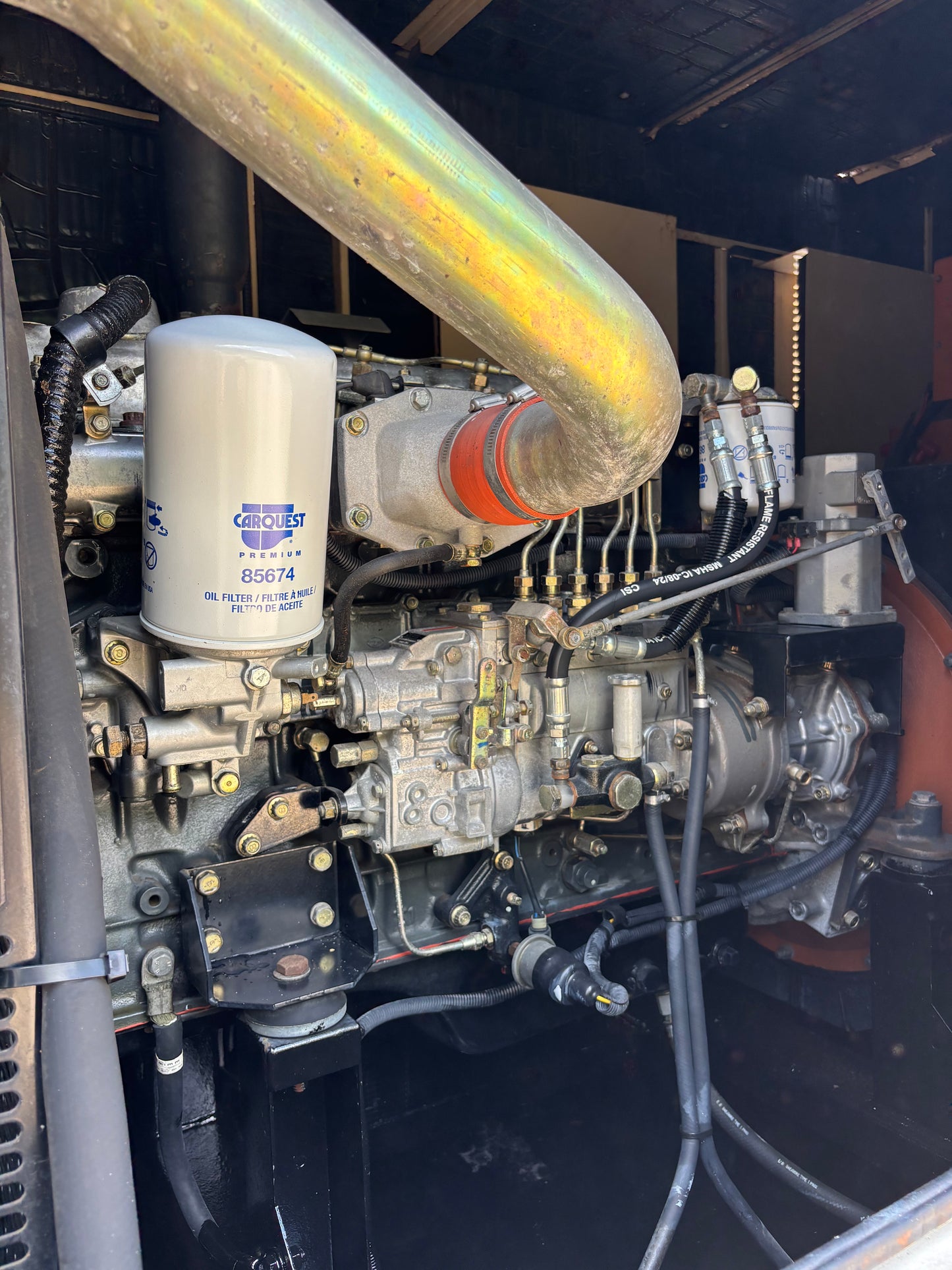 Generac 180kw 225Kva Diesel Generator 1,089 Hours