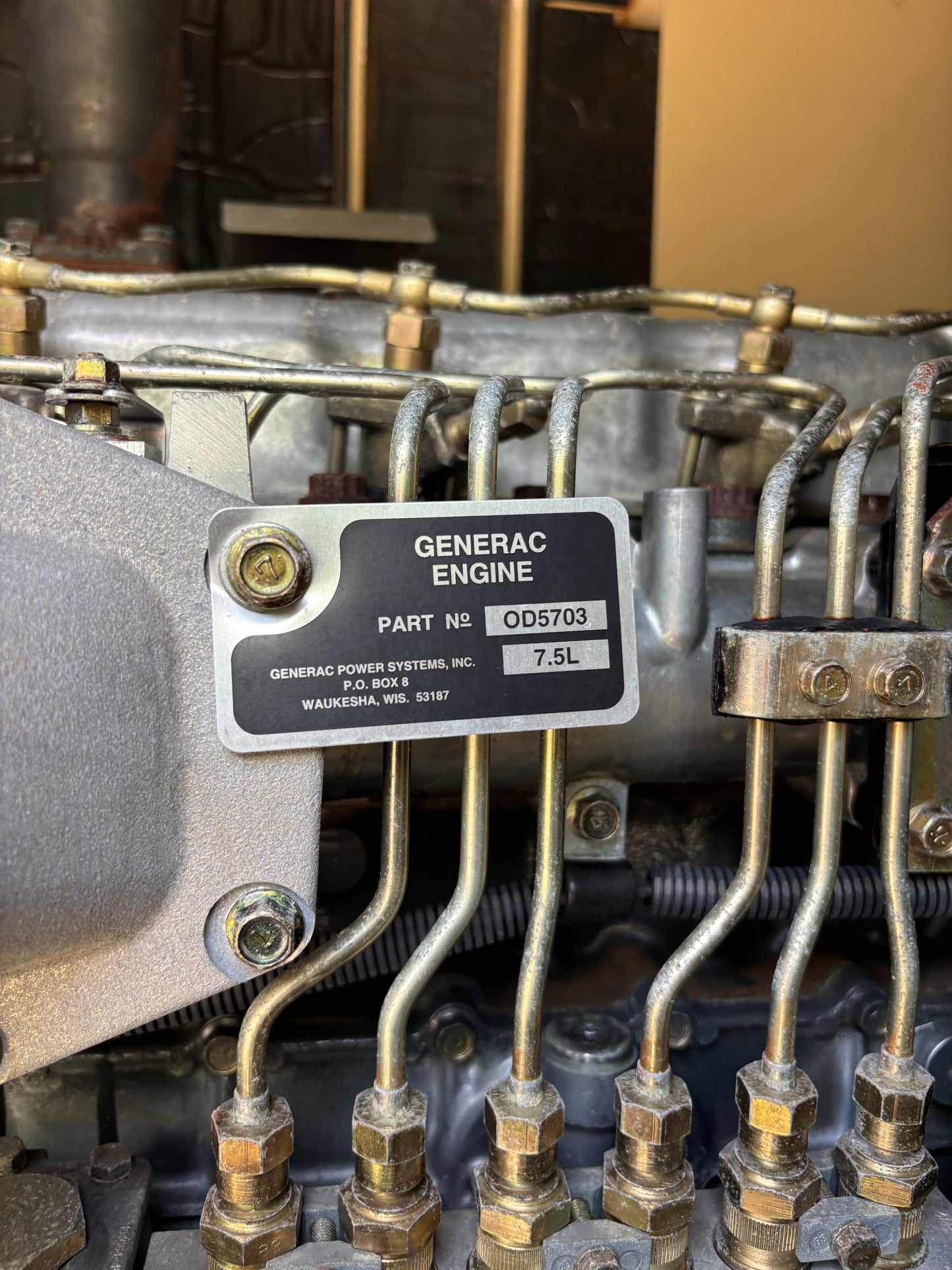 Generac 180kw 225Kva Diesel Generator 1,089 Hours