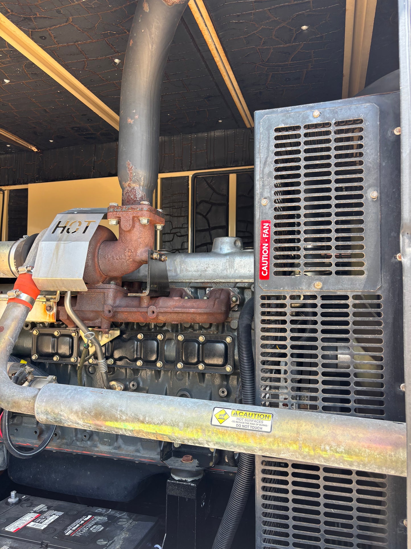 Generac 180kw 225Kva Diesel Generator 1,089 Hours