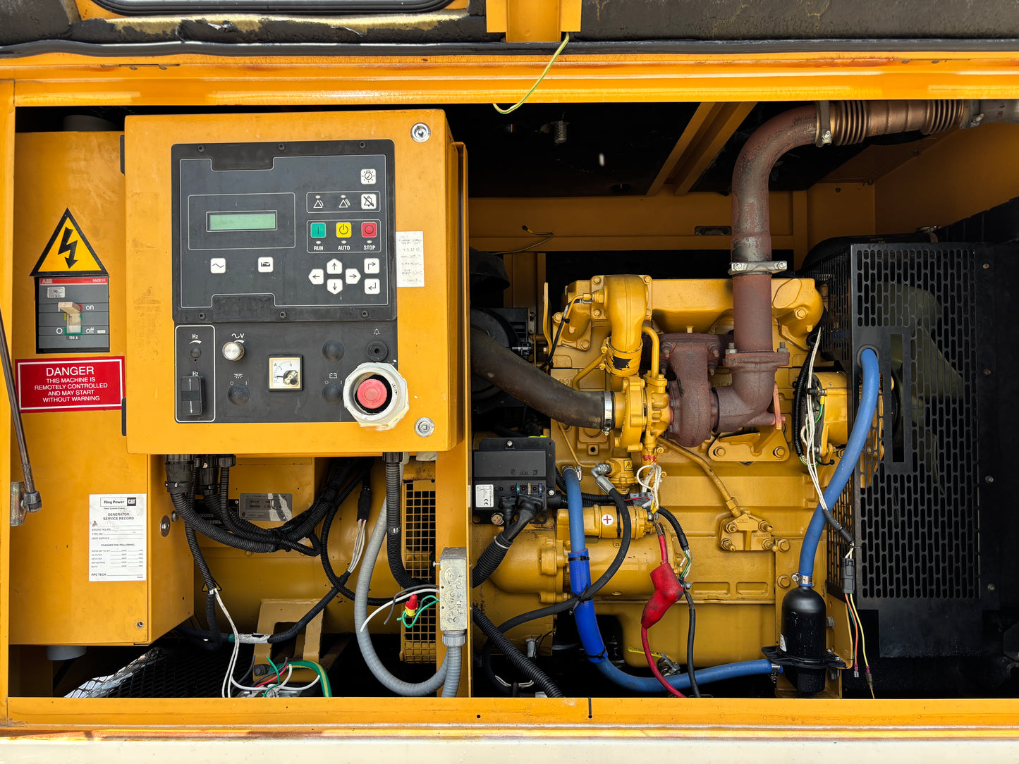 Olympian CAT 75kw 93Kva Diesel Generator 757 Hours