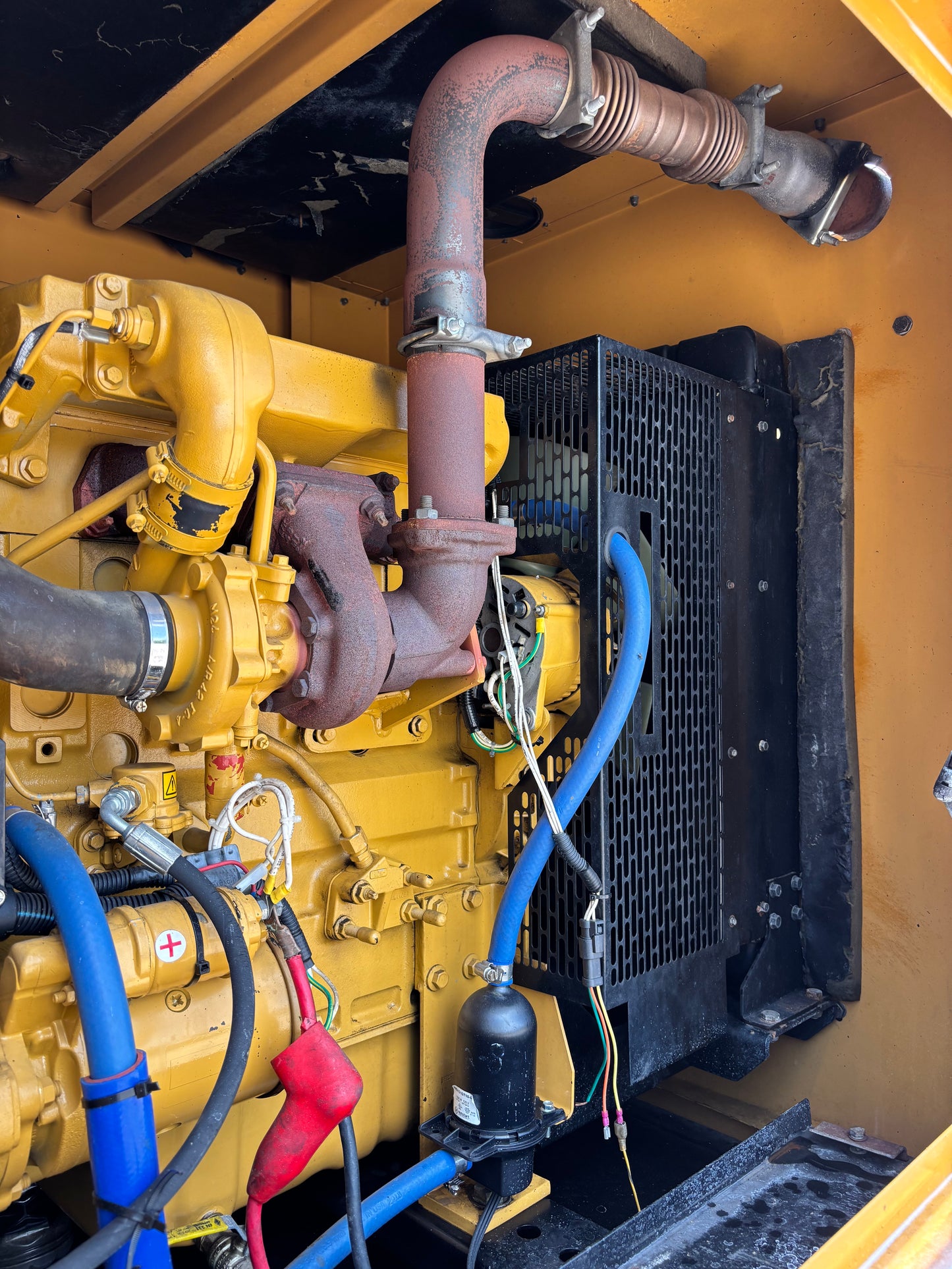 Olympian CAT 75kw 93Kva Diesel Generator 757 Hours