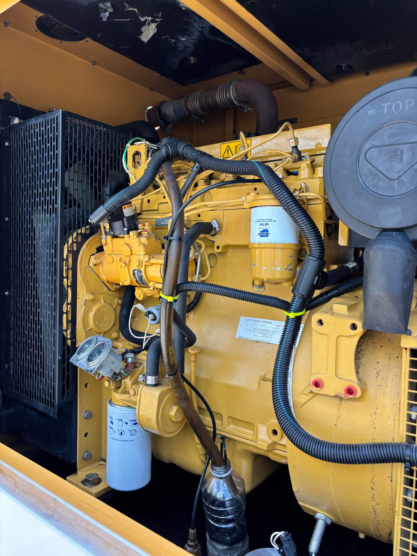 Olympian CAT 75kw 93Kva Diesel Generator 757 Hours