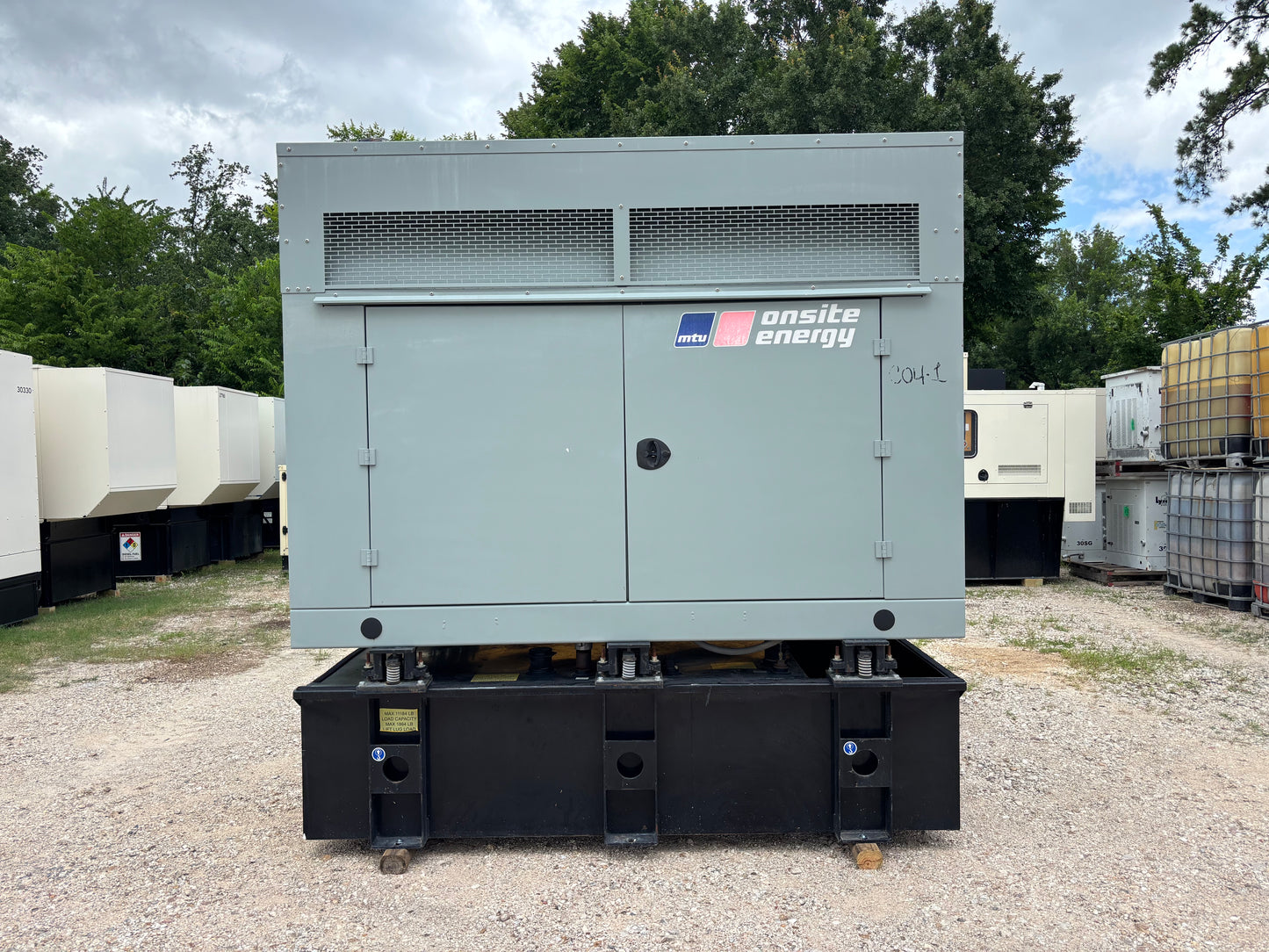 MTU Onsite Energy 100kw Diesel Generator 409 Hours
