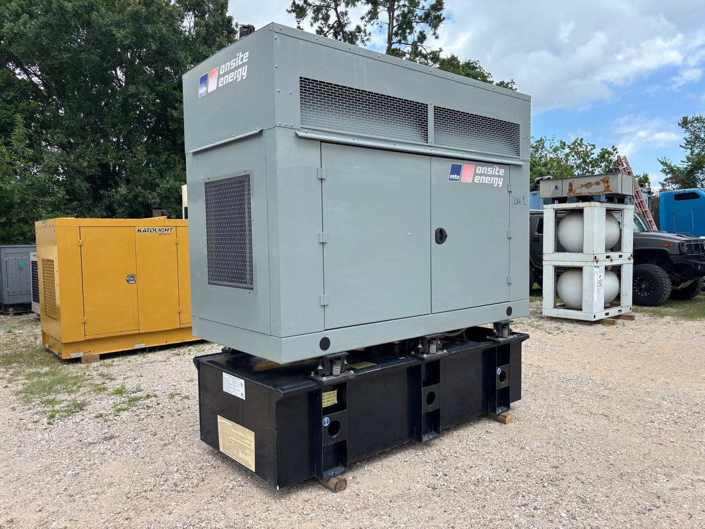 MTU Onsite Energy 100kw Diesel Generator 409 Hours
