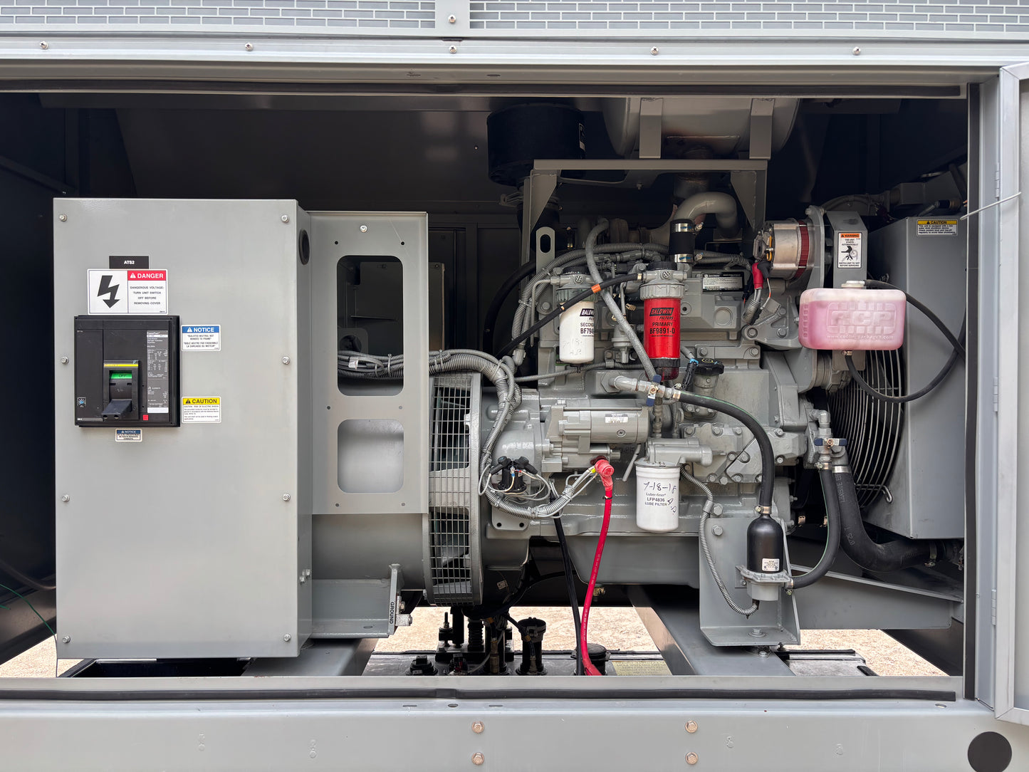 MTU Onsite Energy 100kw Diesel Generator 409 Hours