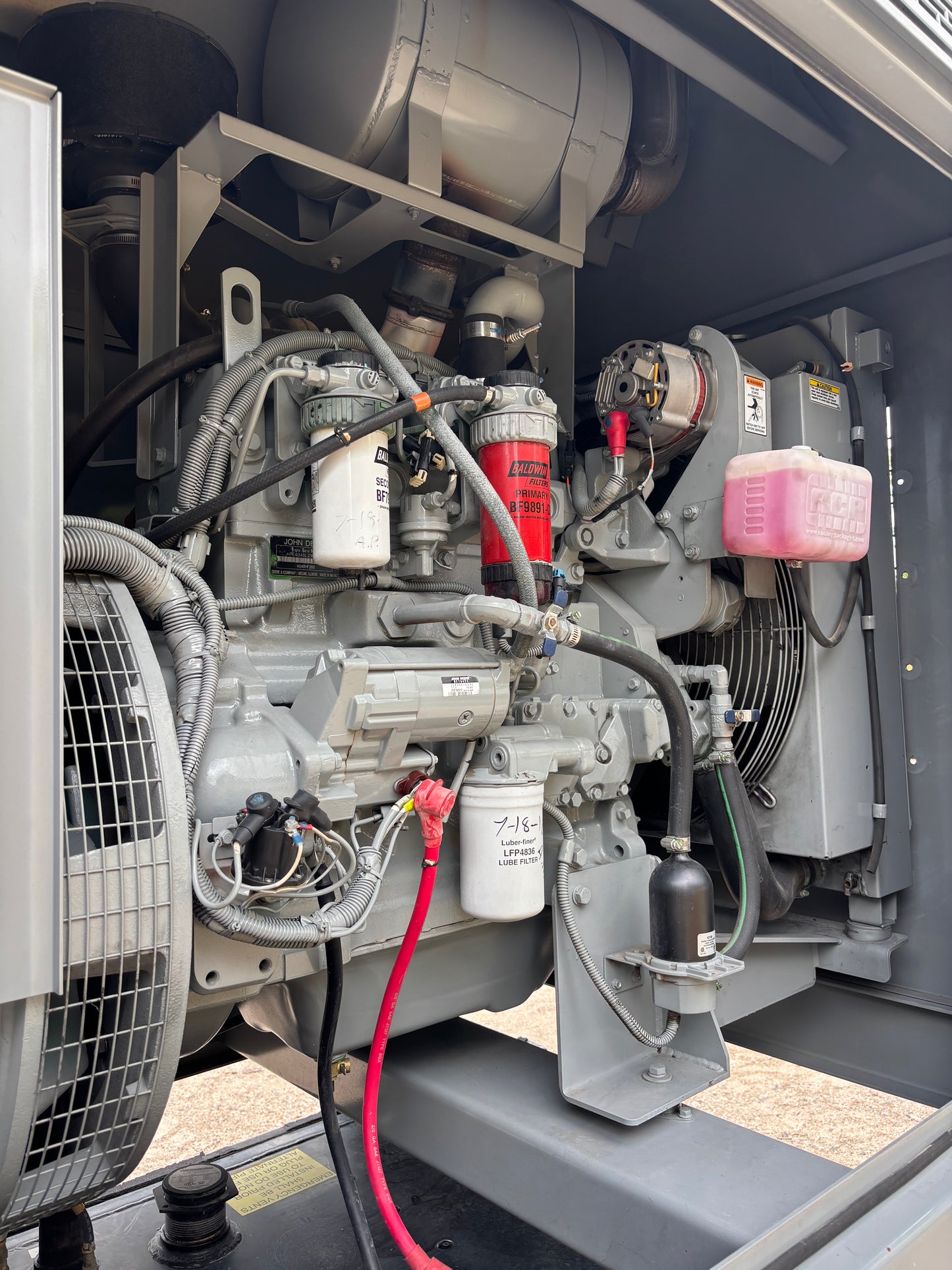 MTU Onsite Energy 100kw Diesel Generator 409 Hours