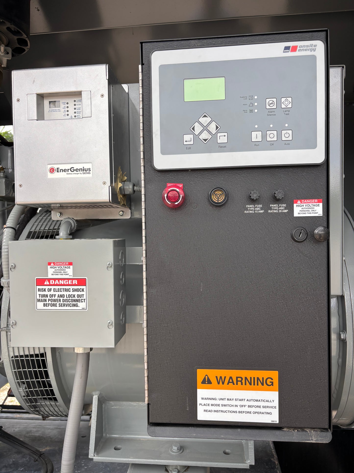 MTU Onsite Energy 100kw Diesel Generator 409 Hours
