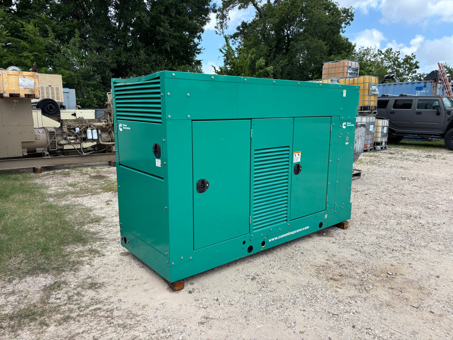 Cummins 125kw 156kva Natural Gas Generator