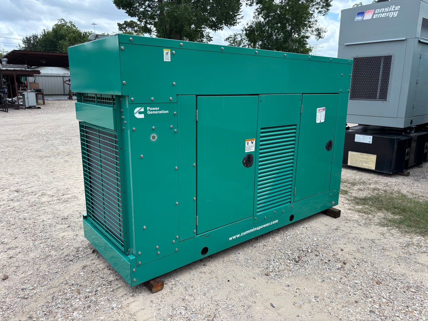 Cummins 125kw 156kva Natural Gas Generator
