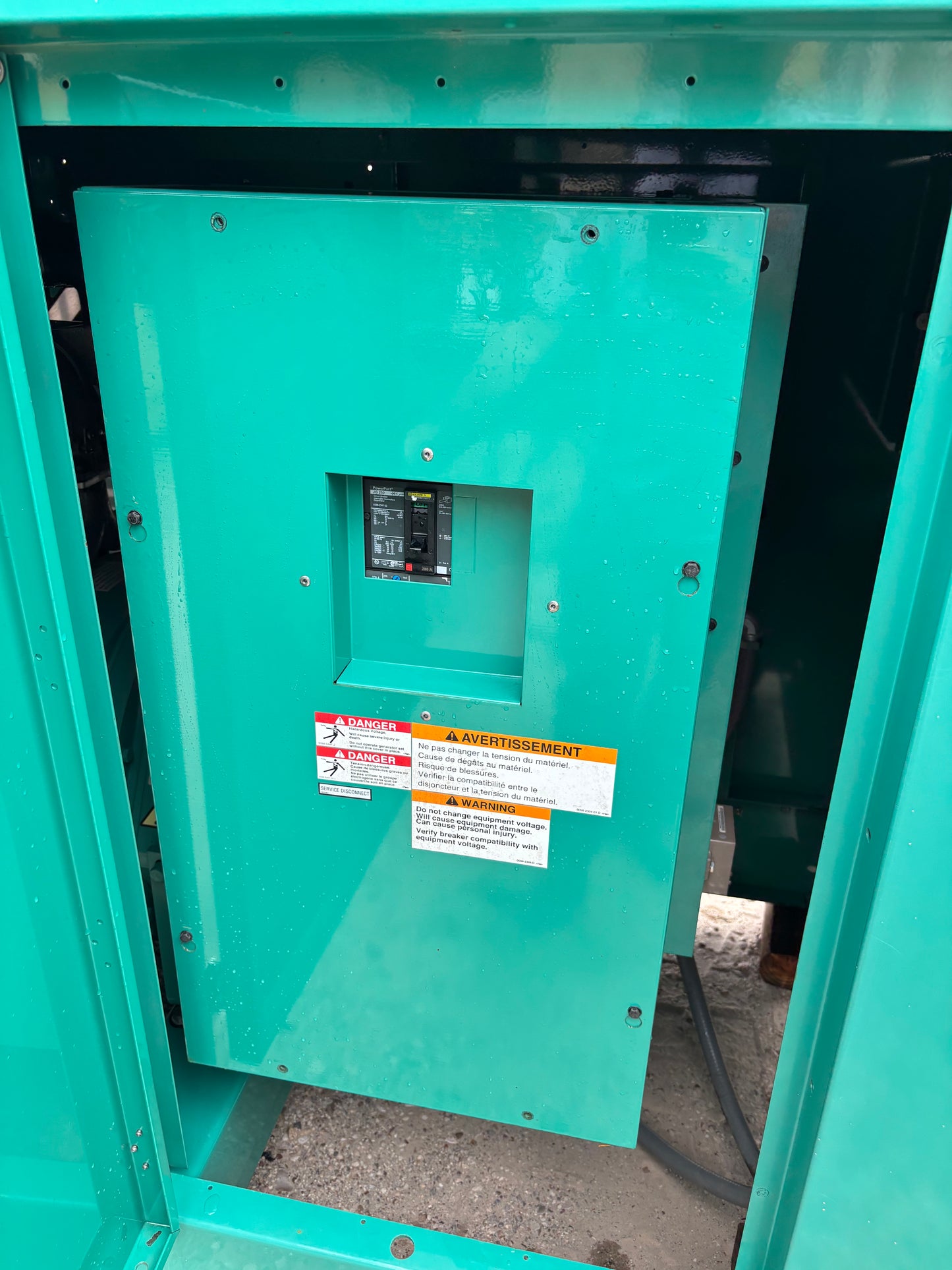 Cummins 125kw 156kva Natural Gas Generator