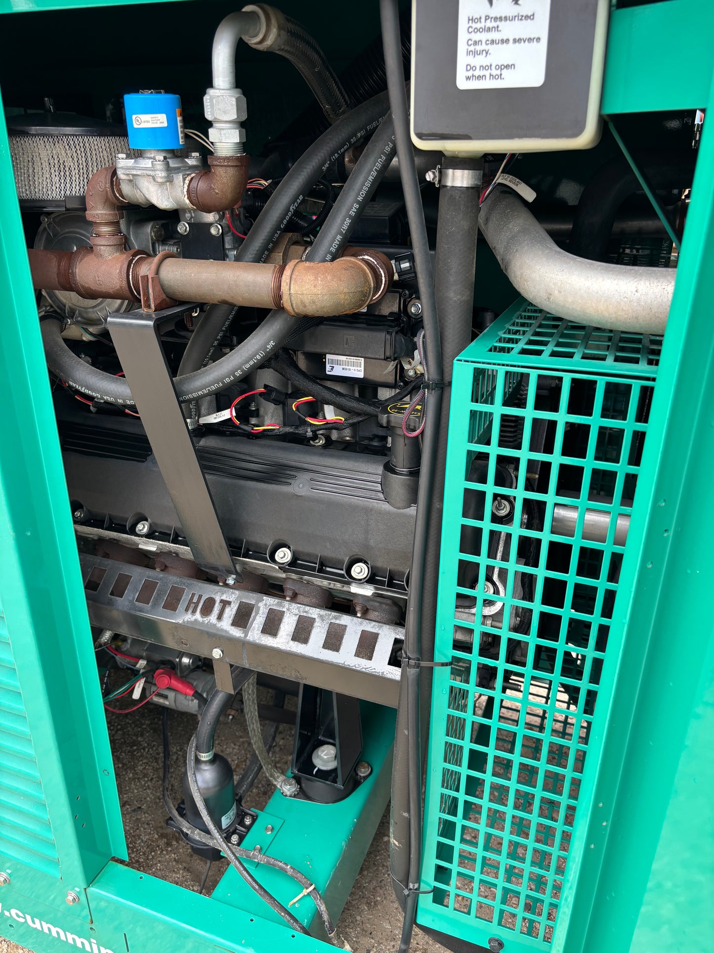 Cummins 125kw 156kva Natural Gas Generator