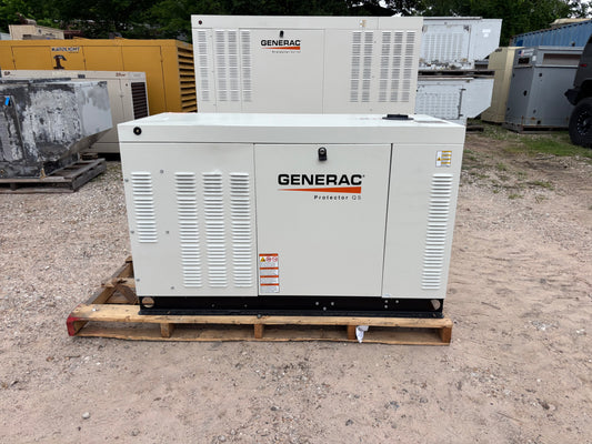 Generac 25kw Natural Gas Generator New Surplus