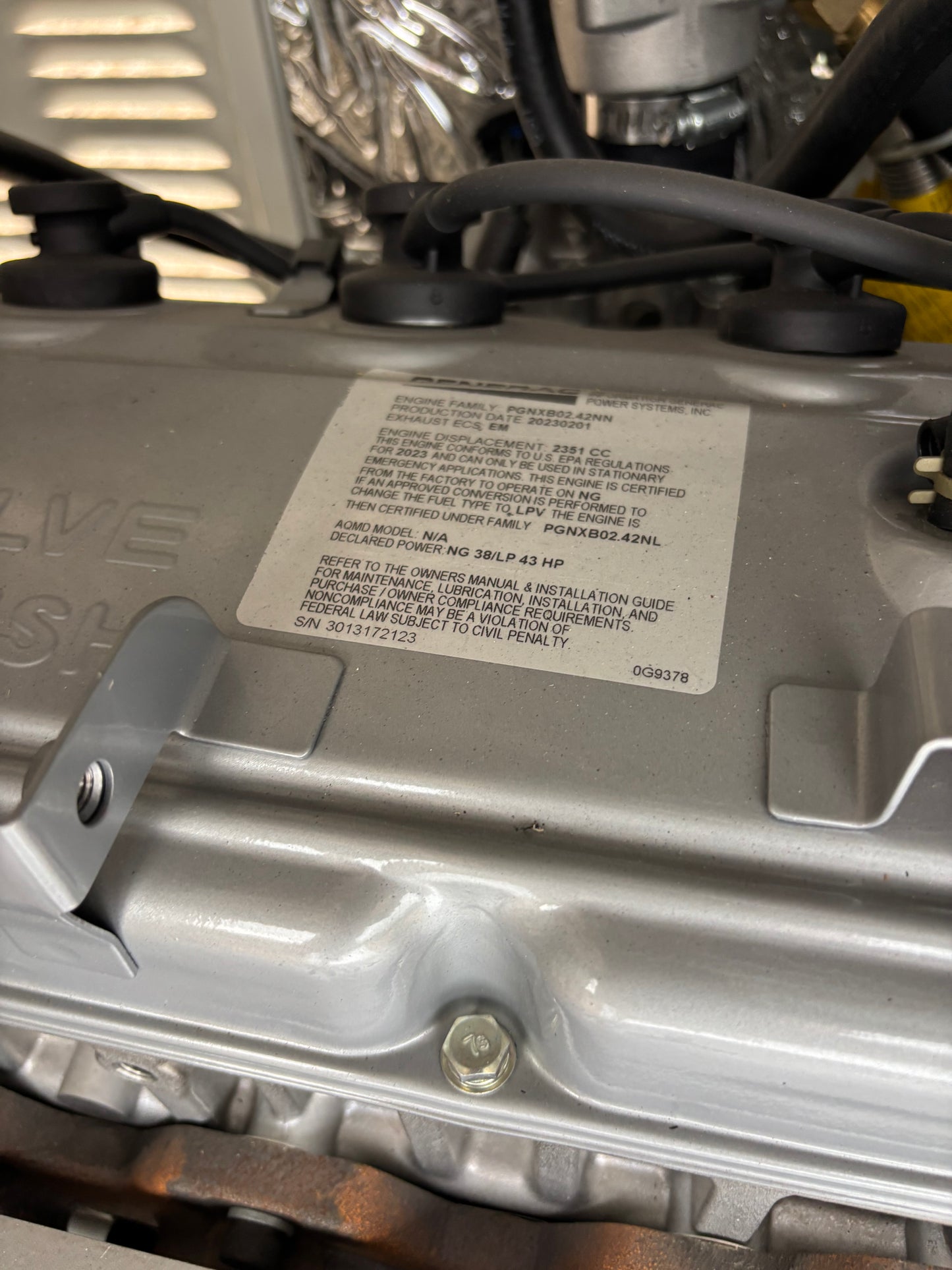 Generac 25kw Natural Gas Generator New Surplus